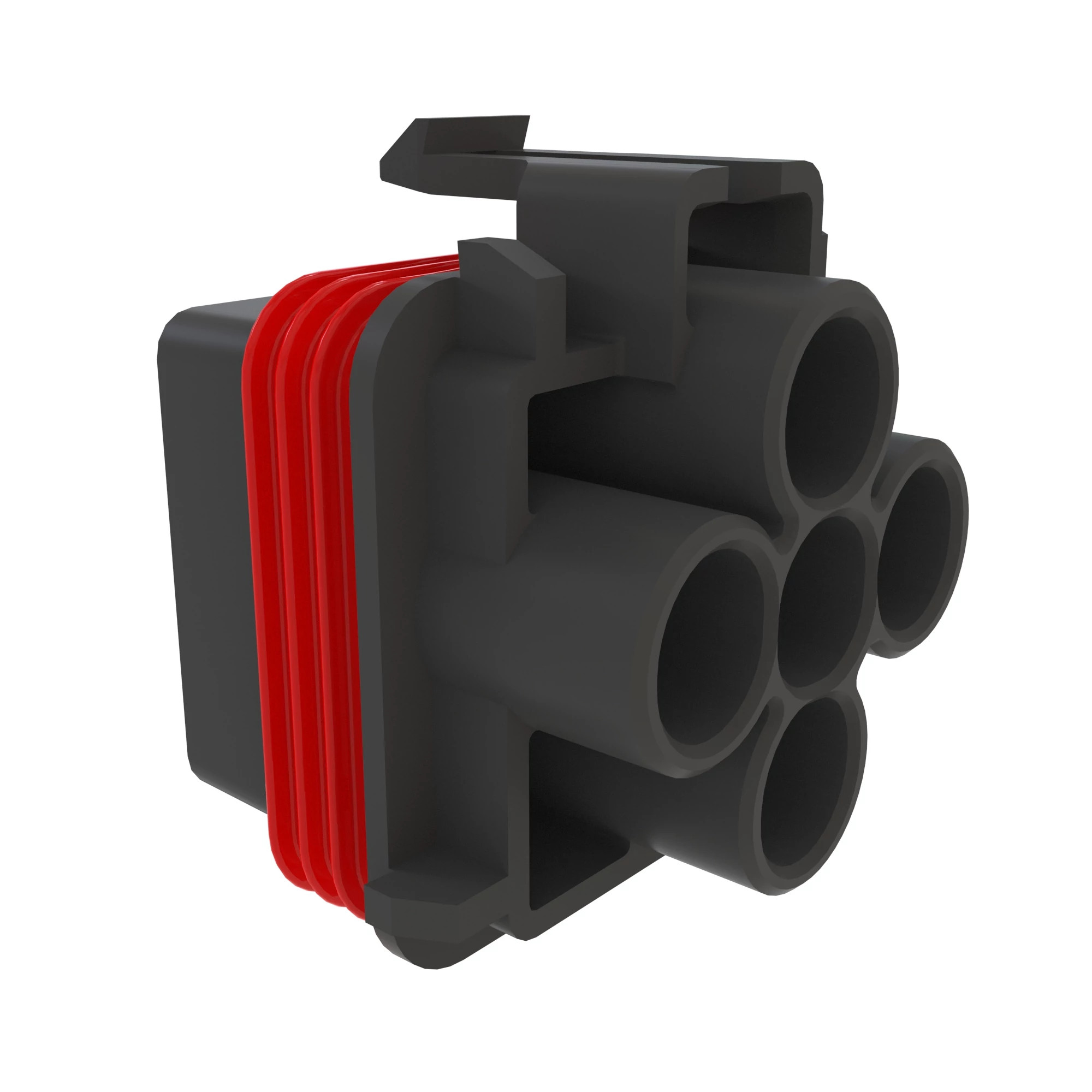 CONN GEP PTSR-X 5W MS BLK PLSTC