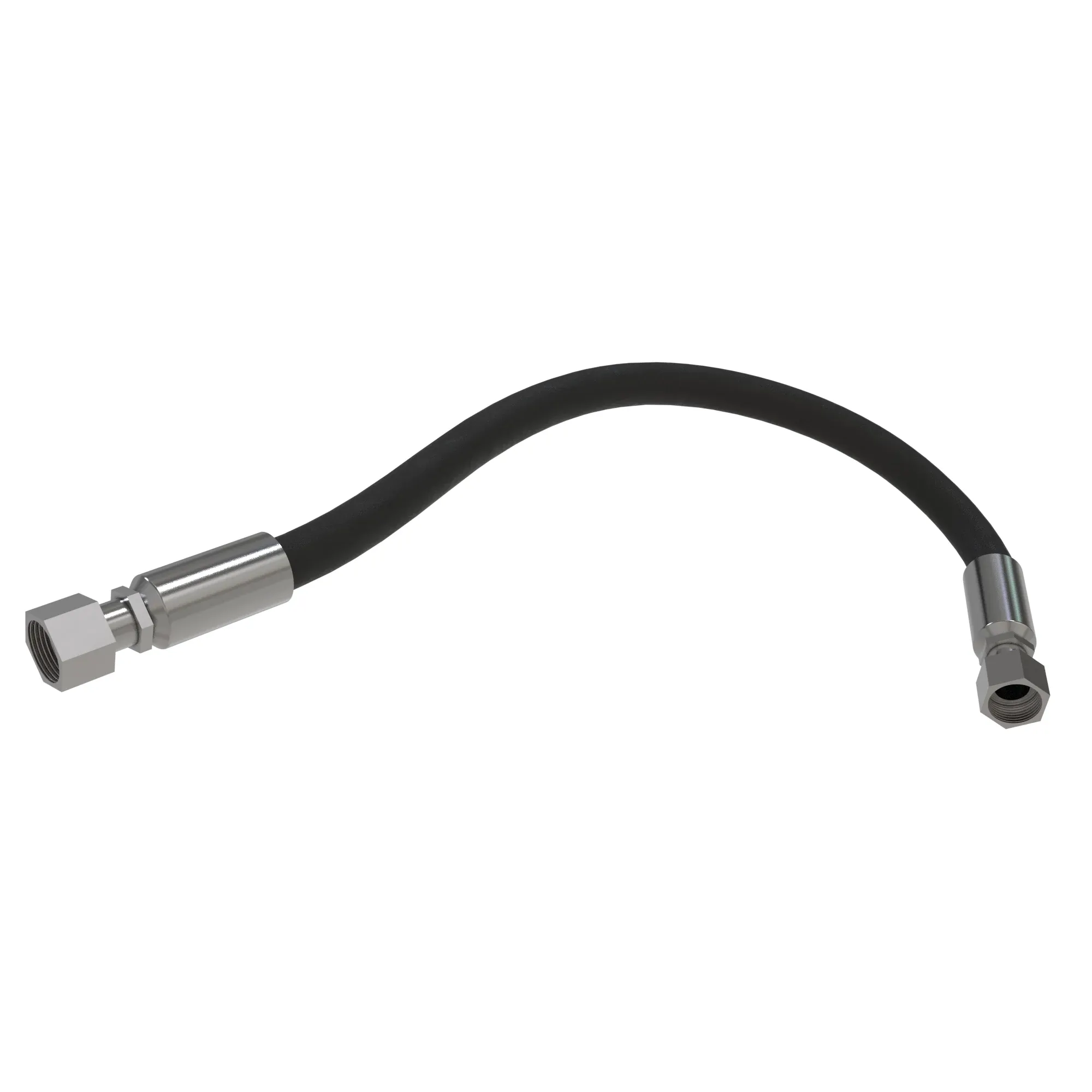 John Deere Hydraulic Charge Valve to HFWD Pump Hose - AT322887
