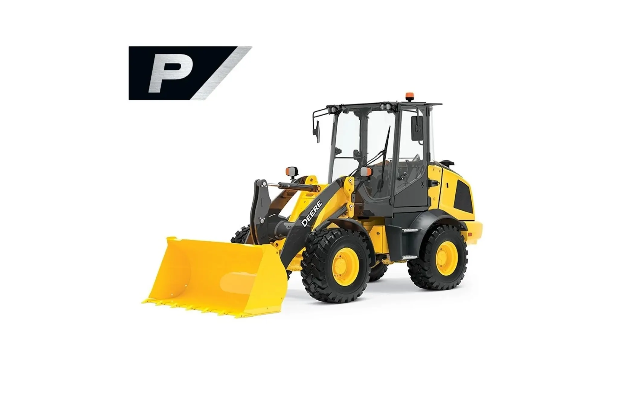 Studio image of a 244 P-Tier Compact Wheel Loader