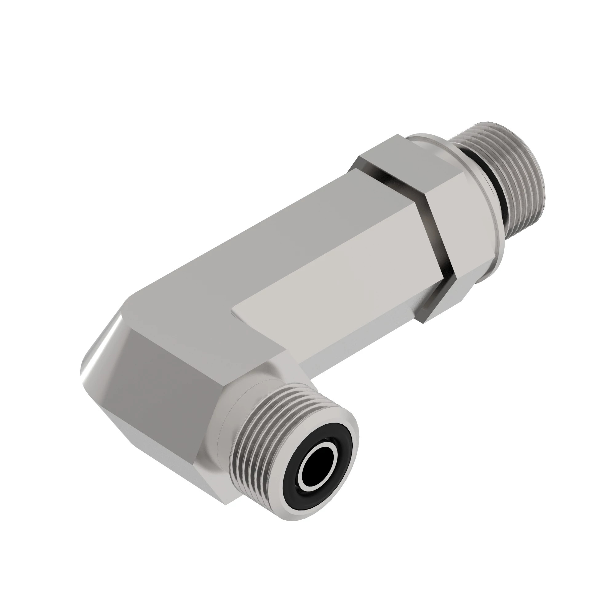 90 DEG ADJ STUD ELB LONG,S-RING