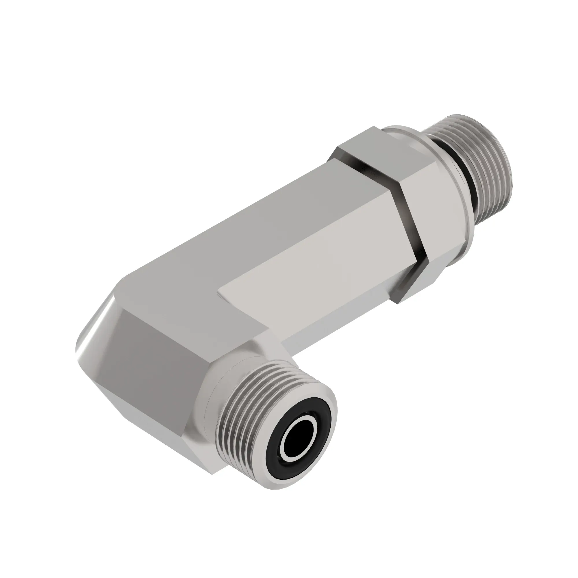 90 DEG ADJ STUD ELB LONG,S-RING