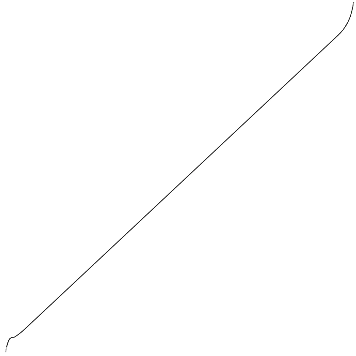 Hydraulic Hose, Right Draft Tube #2