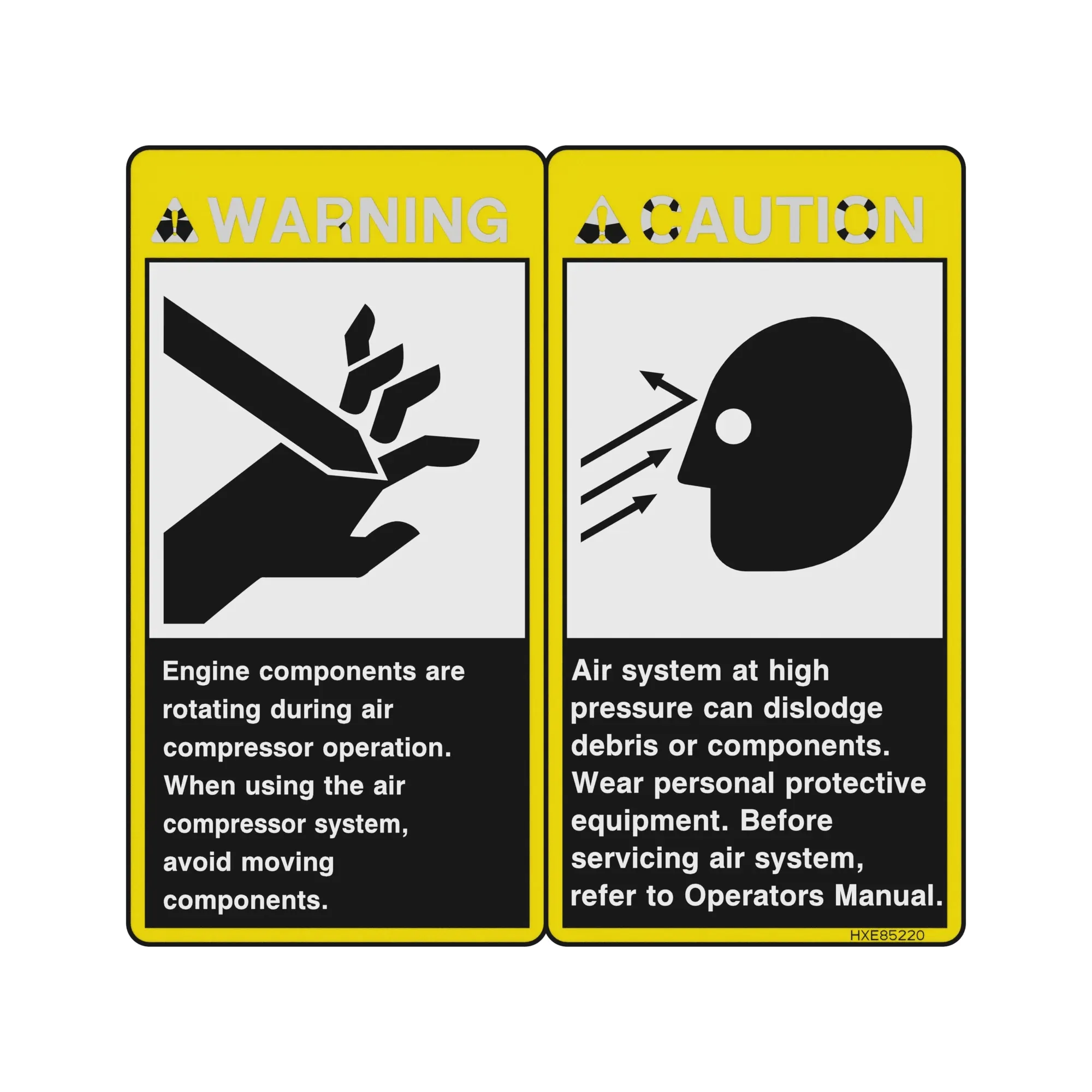John Deere Label - HXE85220