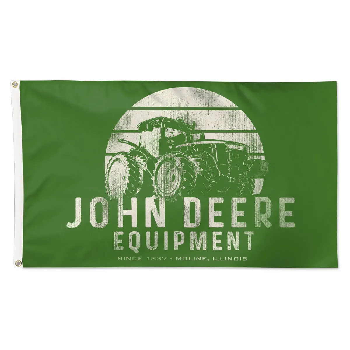 3' x 5' John Deere Equipment DLX Flag