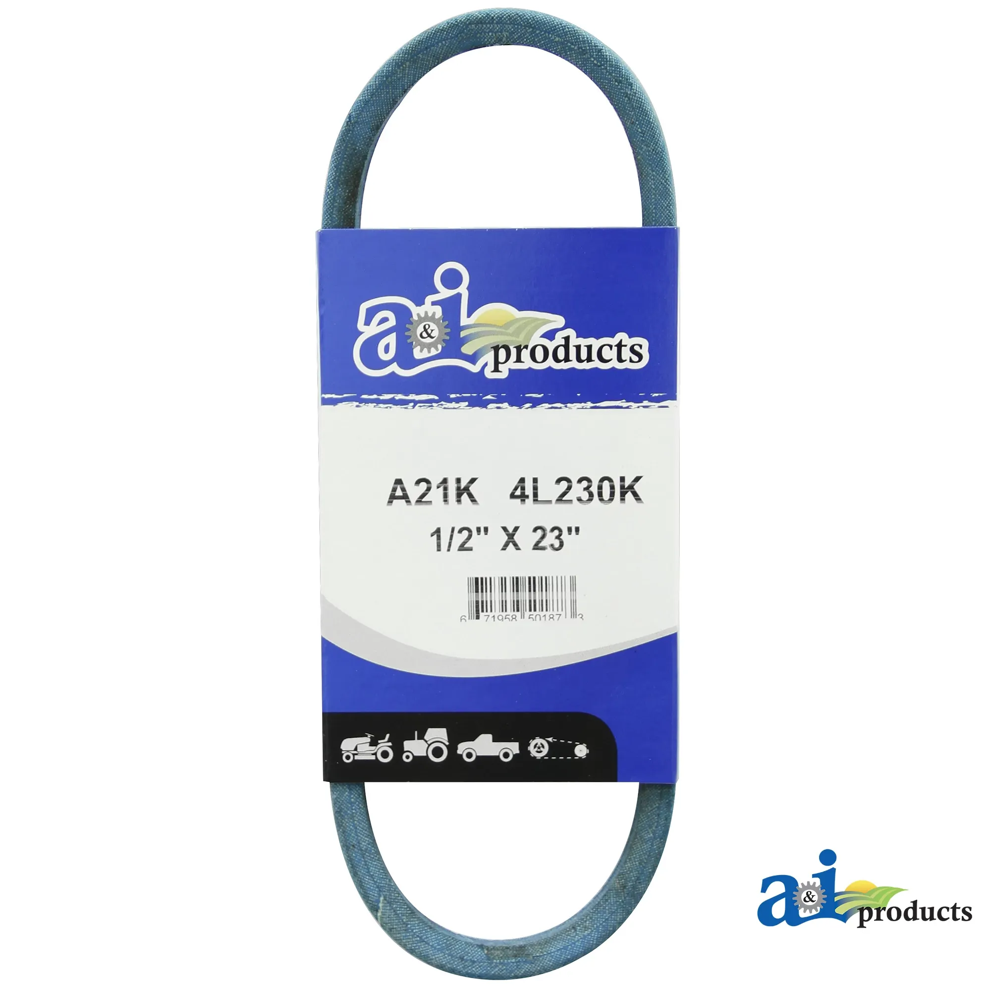 A&I Products V-Belt, Effective Length 587 mm (23 inch) - A-A21K