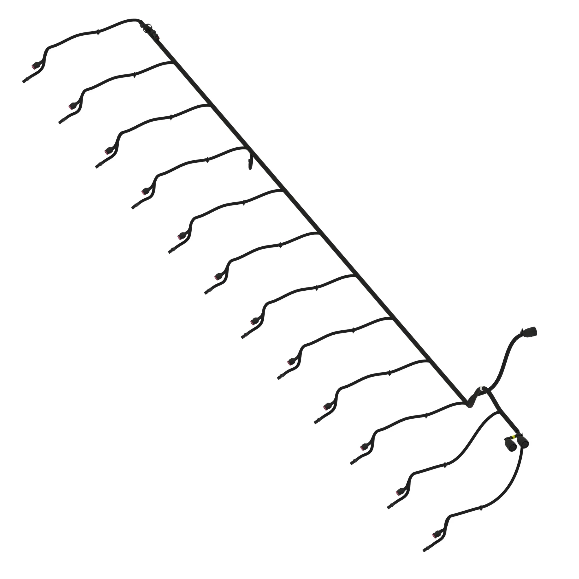 John Deere Backbone Wiring Harness, Left Side - AKK56893