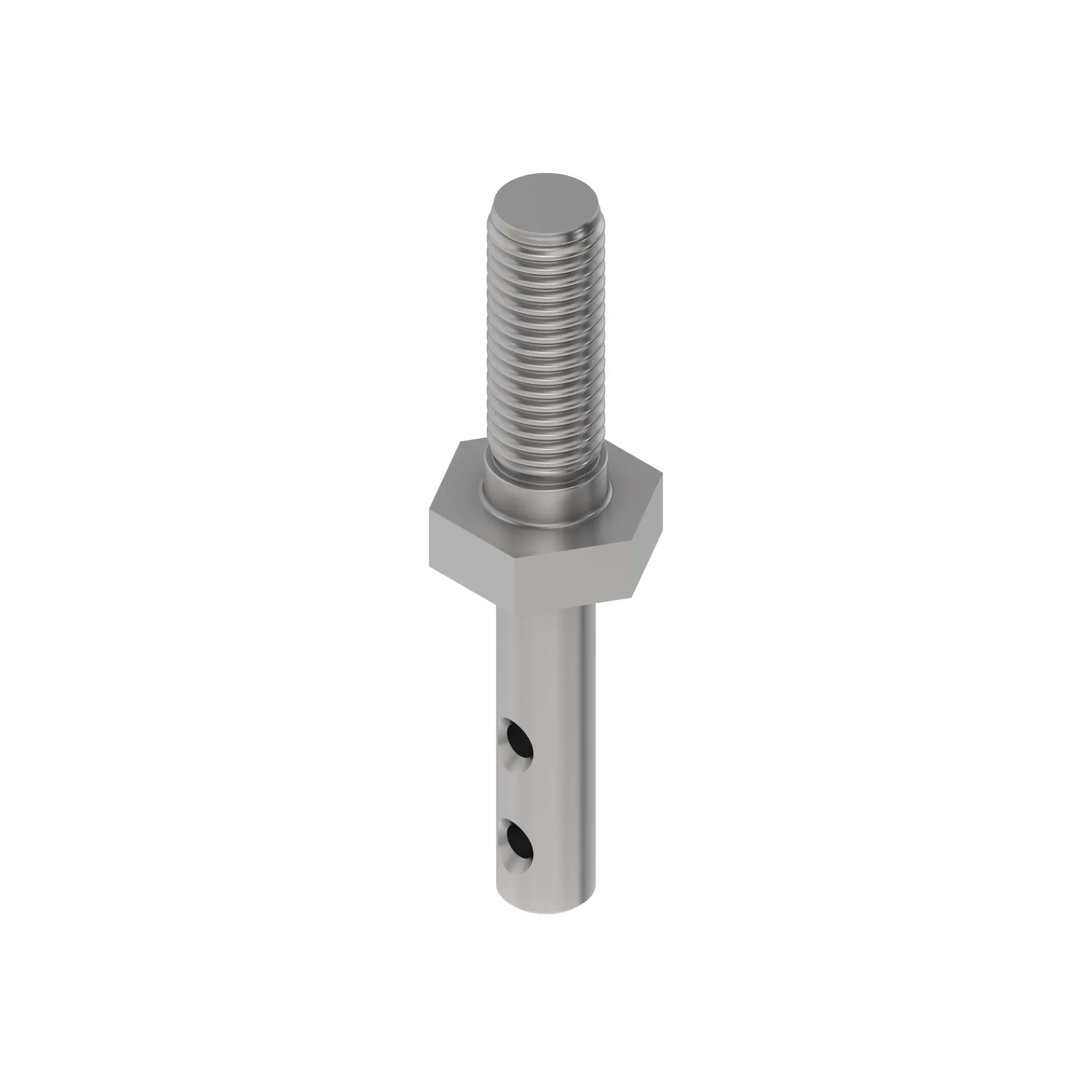 STUD, DOUBLE END W/ONE END THREADED