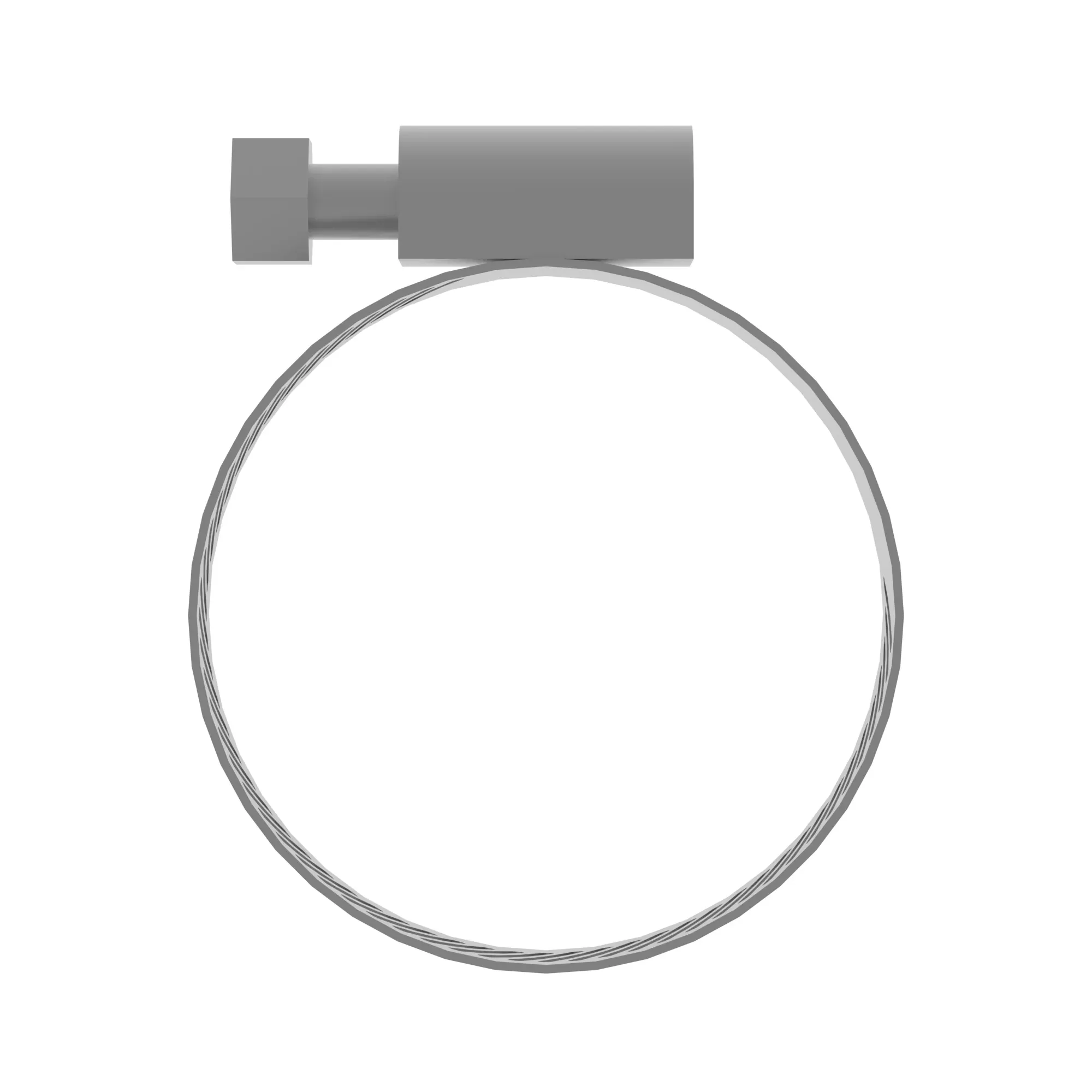 HOSE CLAMP, RETURN LINE HOSE WET CL
