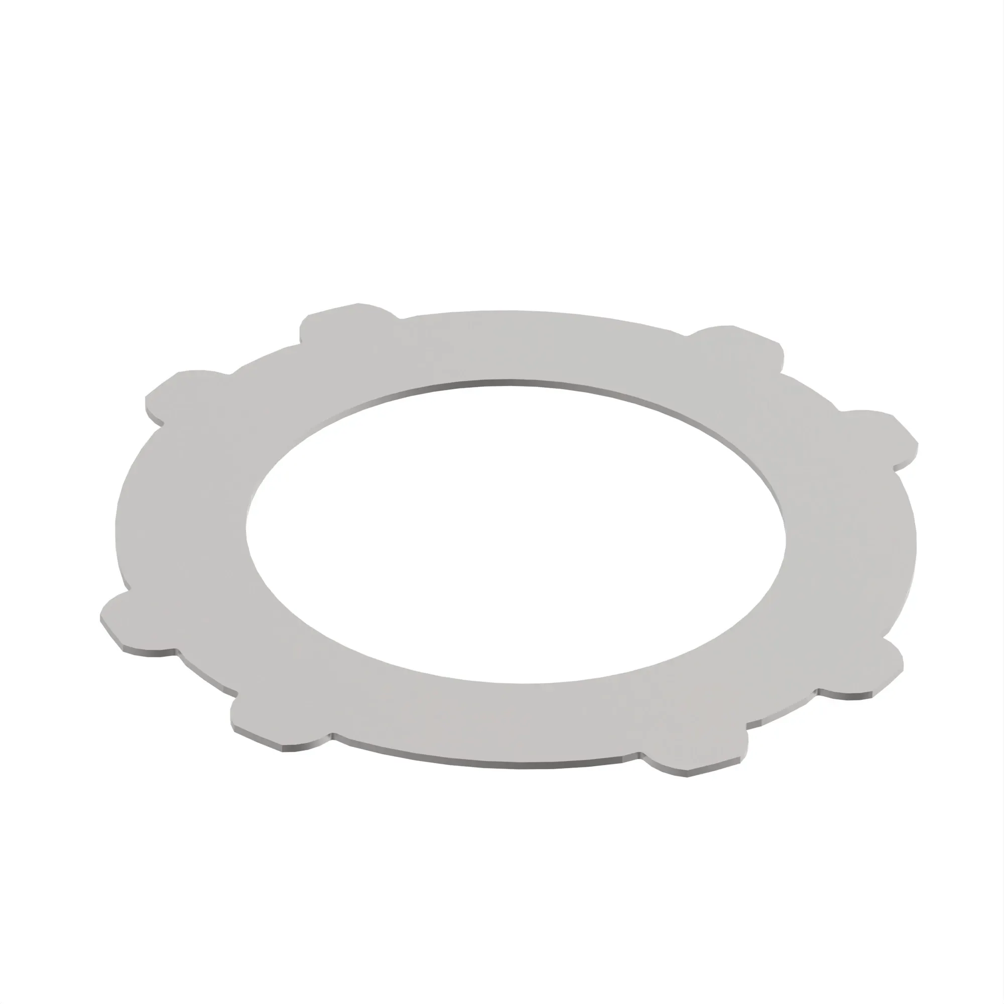 DISK WITH OUTER SPLINE
