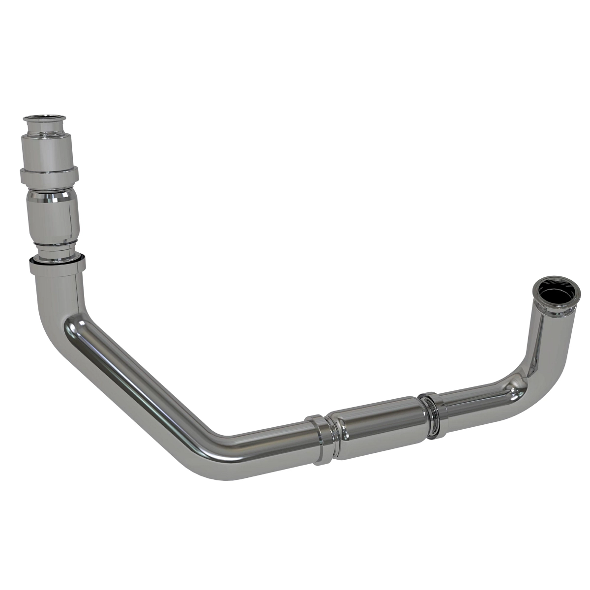Exhaust Pipe, Turbo-Doc Tube, Base