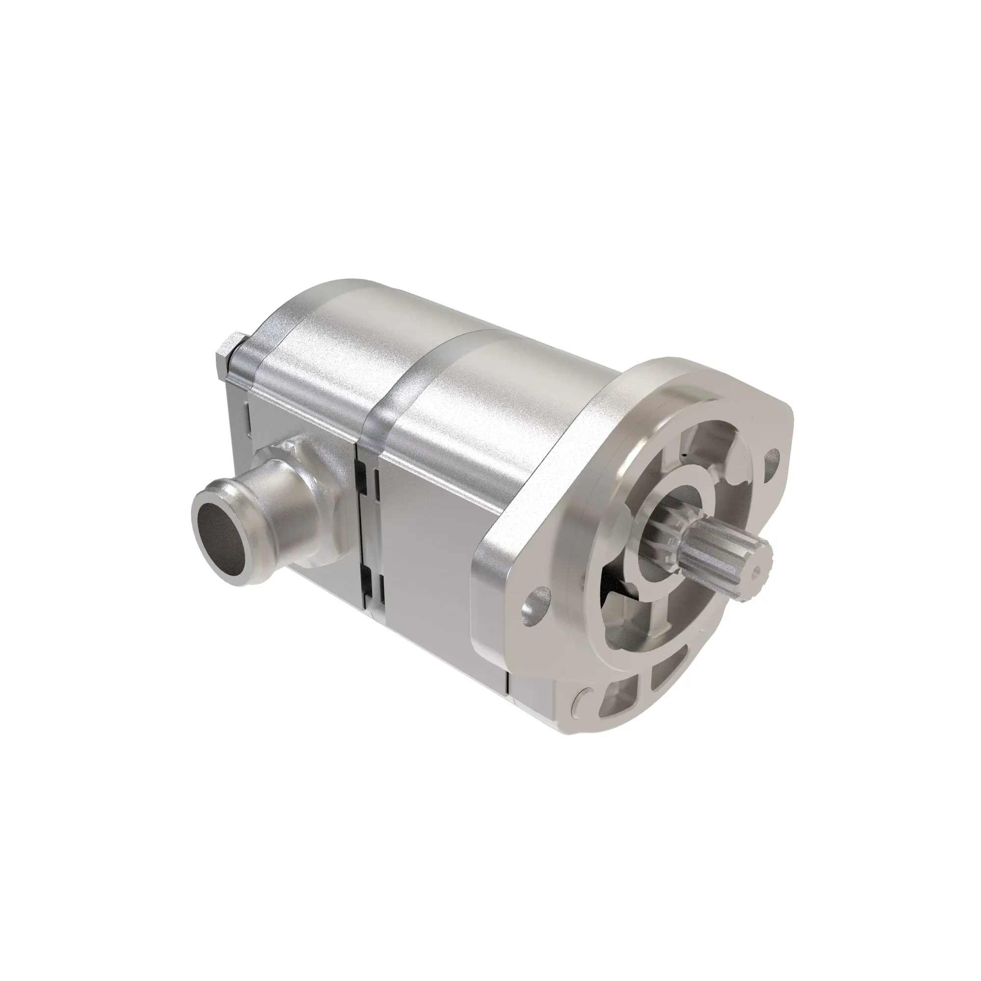 PUMP, DOUBLE GEAR,4.98/4.98