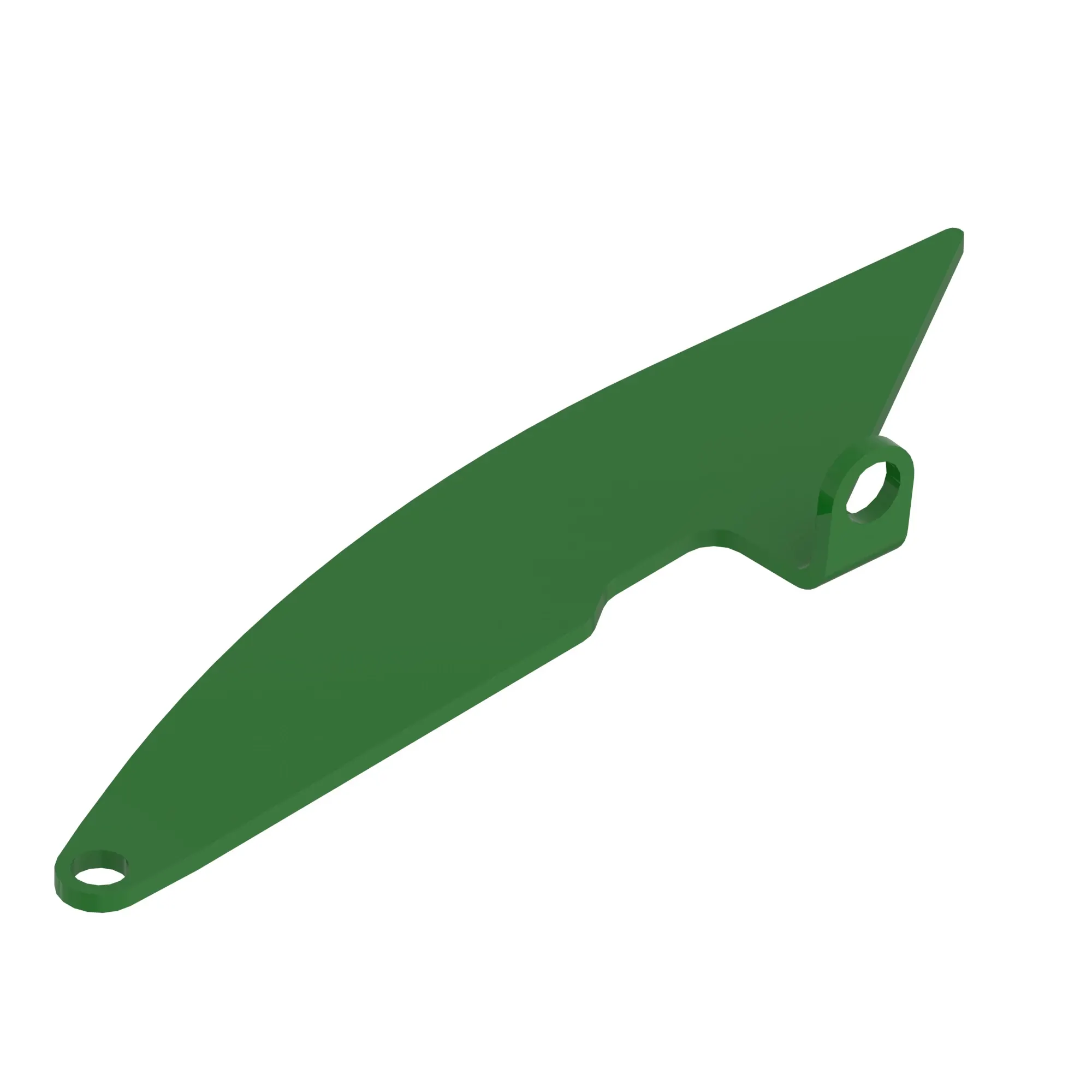 John Deere Crop Guide Wing Wear Angle, Left Side - N374487