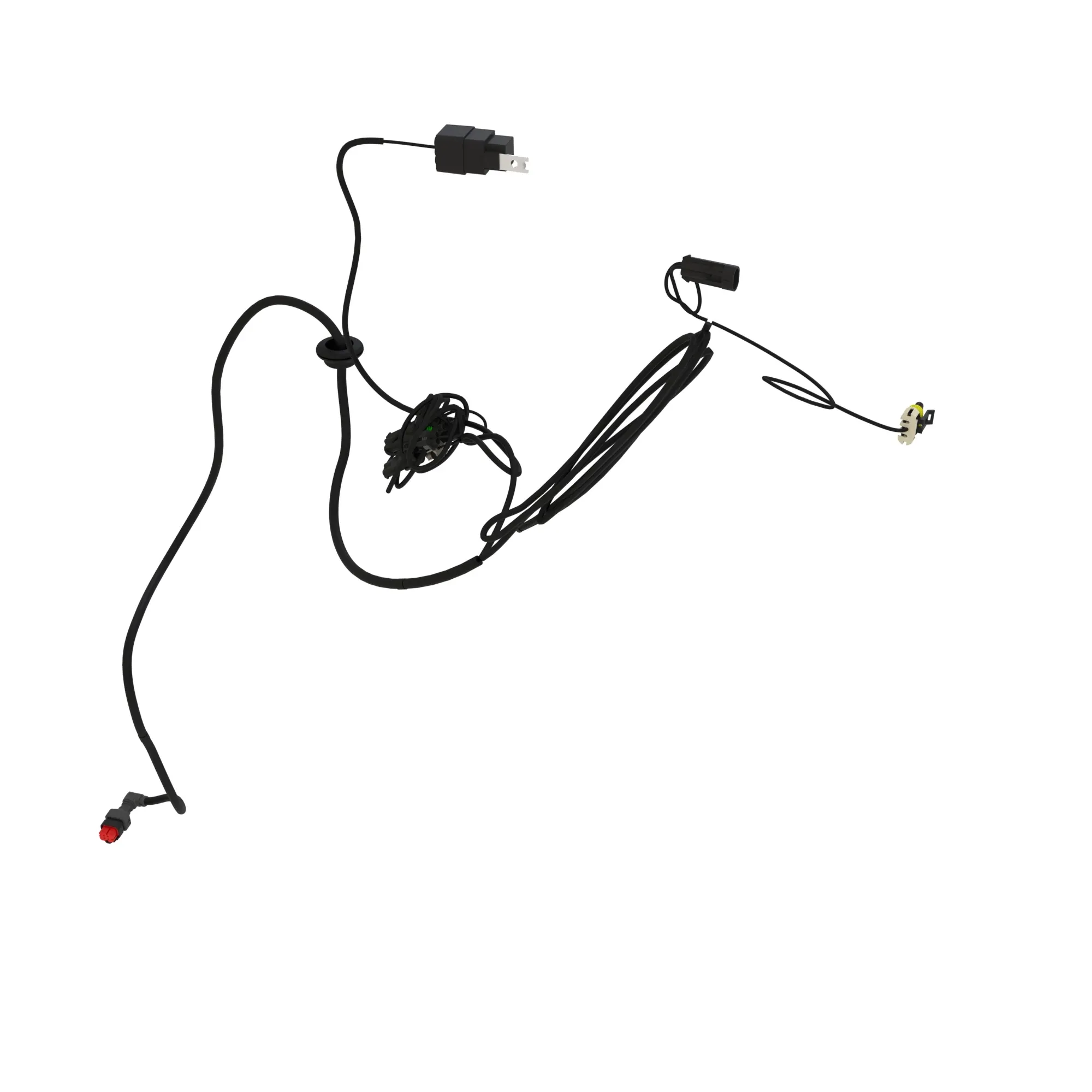 Quick unlatch and loader lights