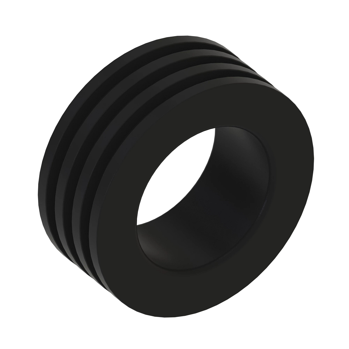 SCHLEMMER T-MANIFOLD BLACK PLSTC