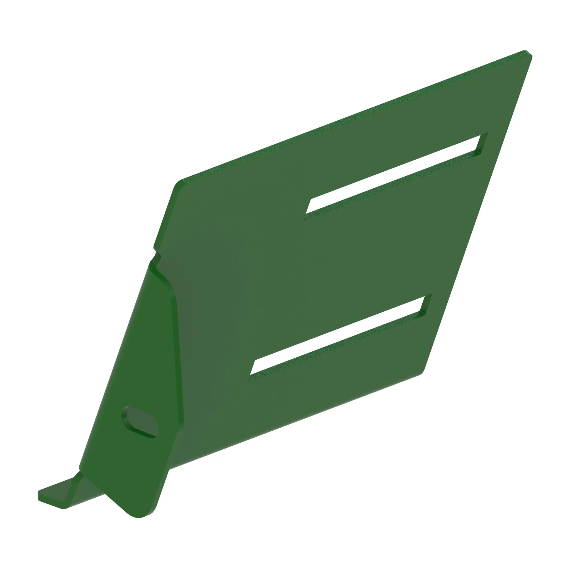 John Deere Outer Stripper Gap Adjust Plate, Right Side - HXE17243