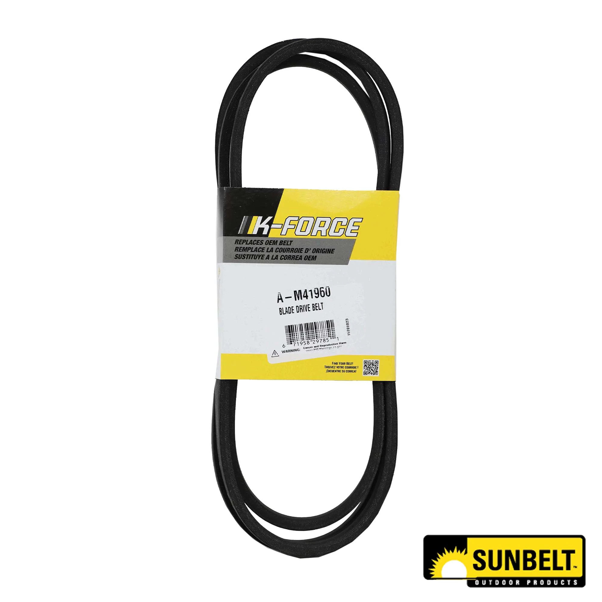 A&I Products Mower Deck Drive V-Belt, Effective Length 2598 mm (102.3 inch) - A-M41960