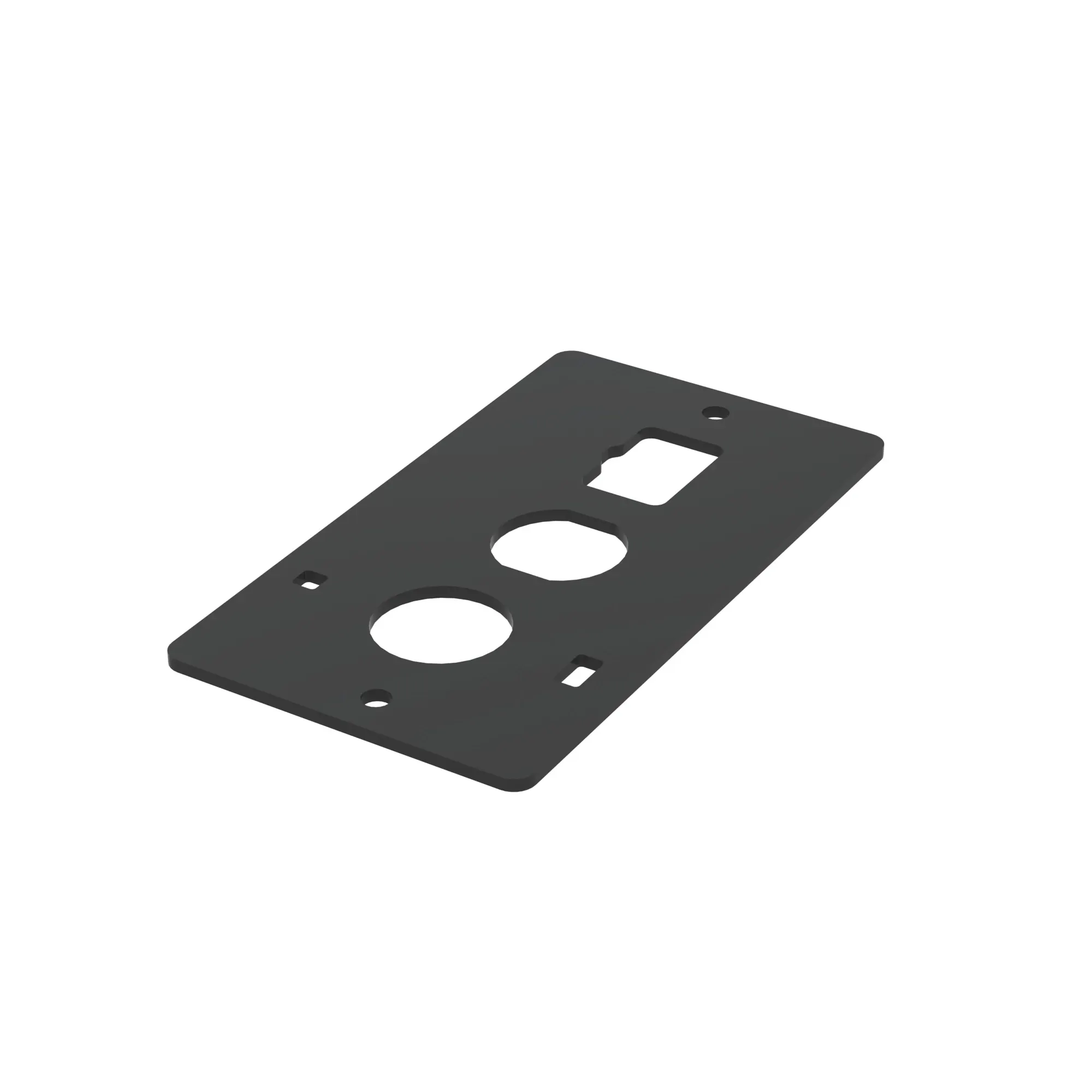 John Deere Radio Auxiliary Plate - T477757