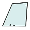 John Deere Left Side Upper Part Door - AZ57506