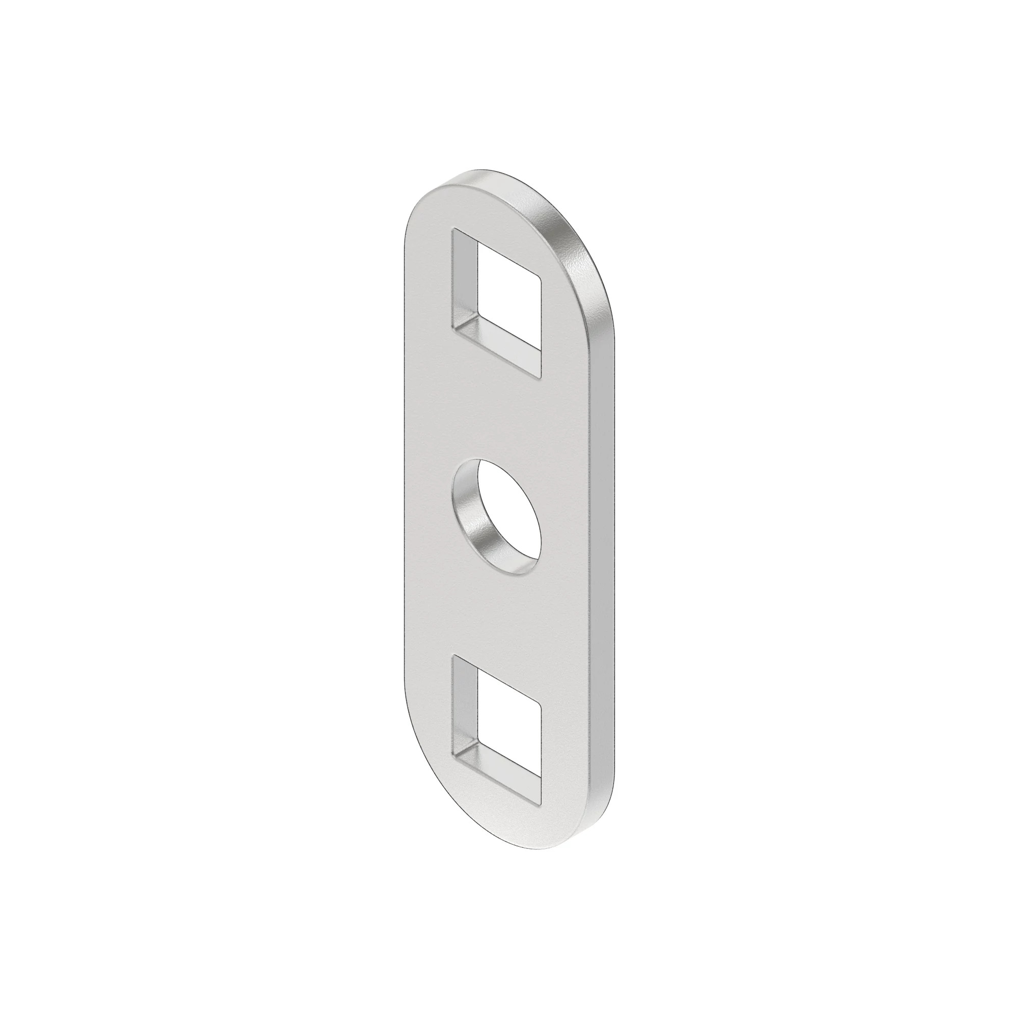 PLATE, THREE HOLE