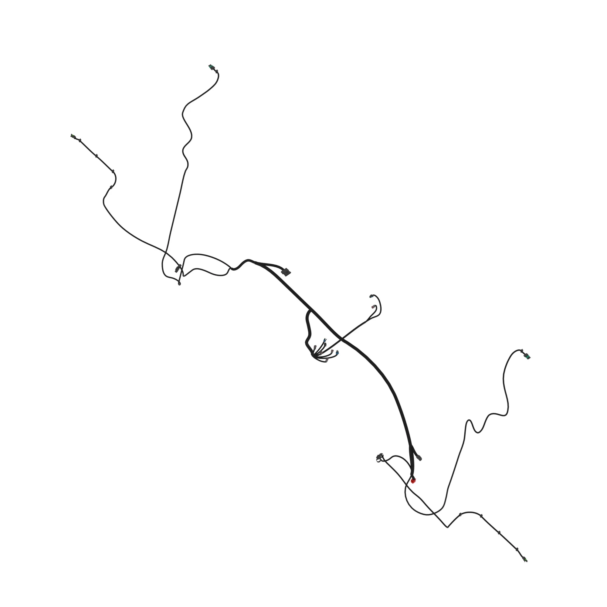 John Deere Rear Lighting Wiring Harness - AKK33520