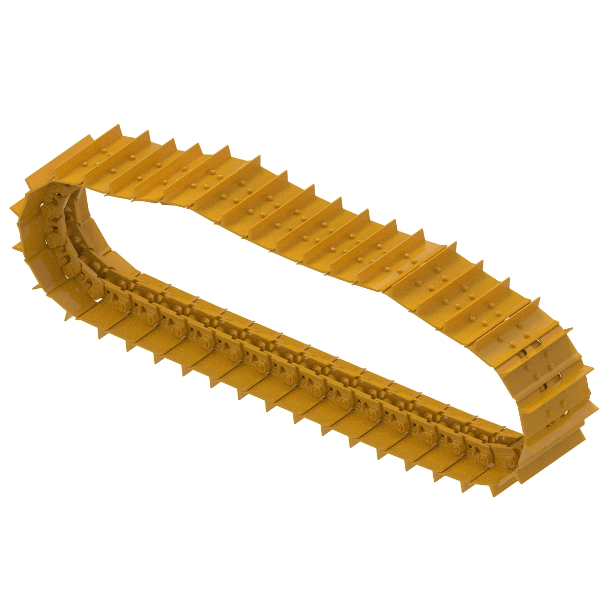 Track Assembly With Shoes, Chain 40
