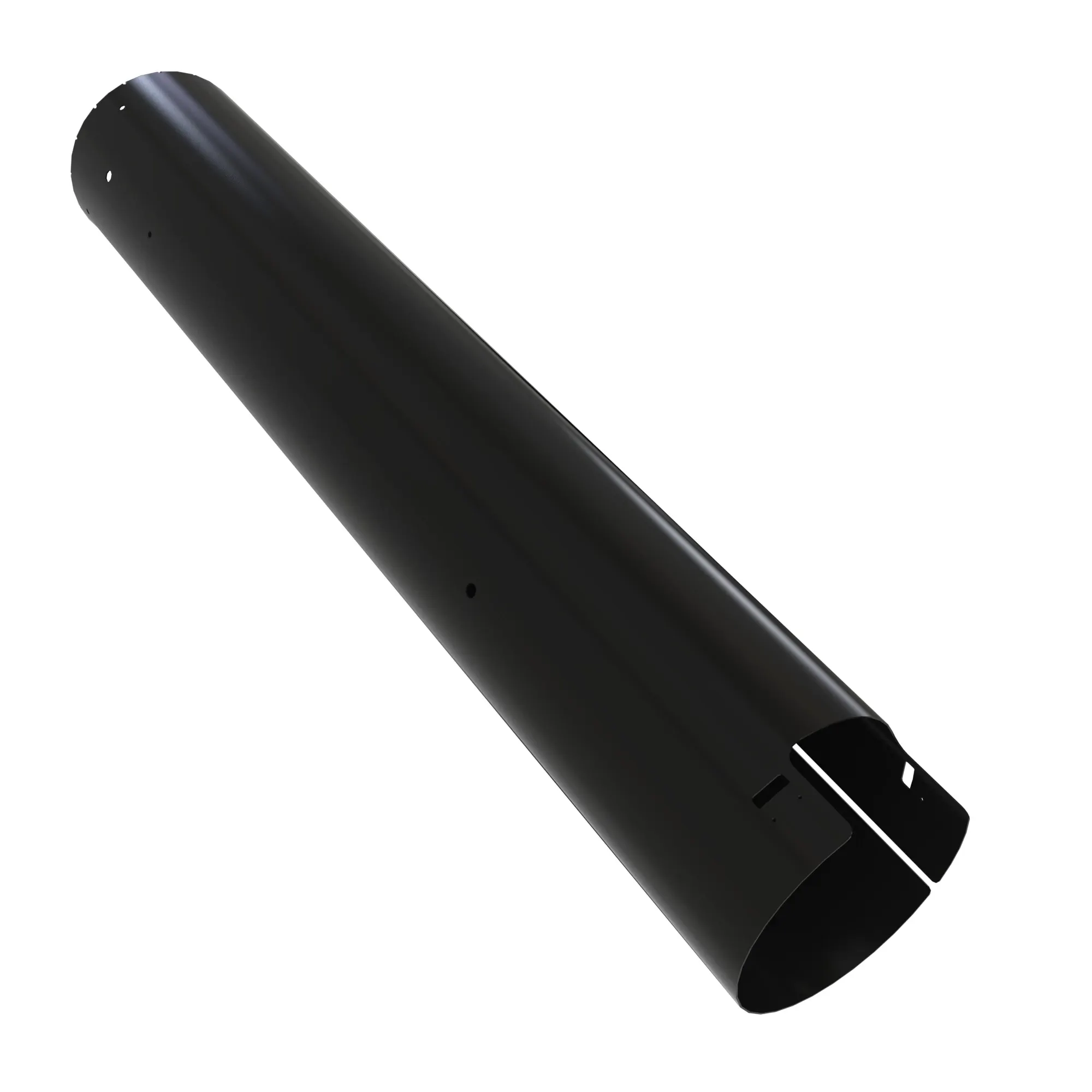 VERT EXHAUST TUBE; DeLuxe; 6M/R; FT4; MW0-2; Stainless Steel; GEN 1.0