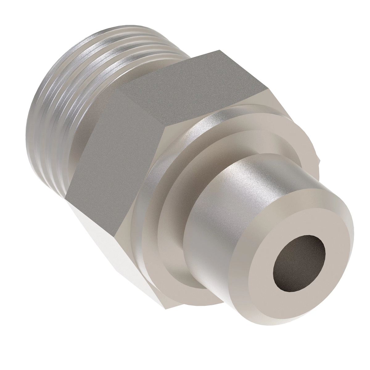 FITTING METRIC STRAIGHT THREAD