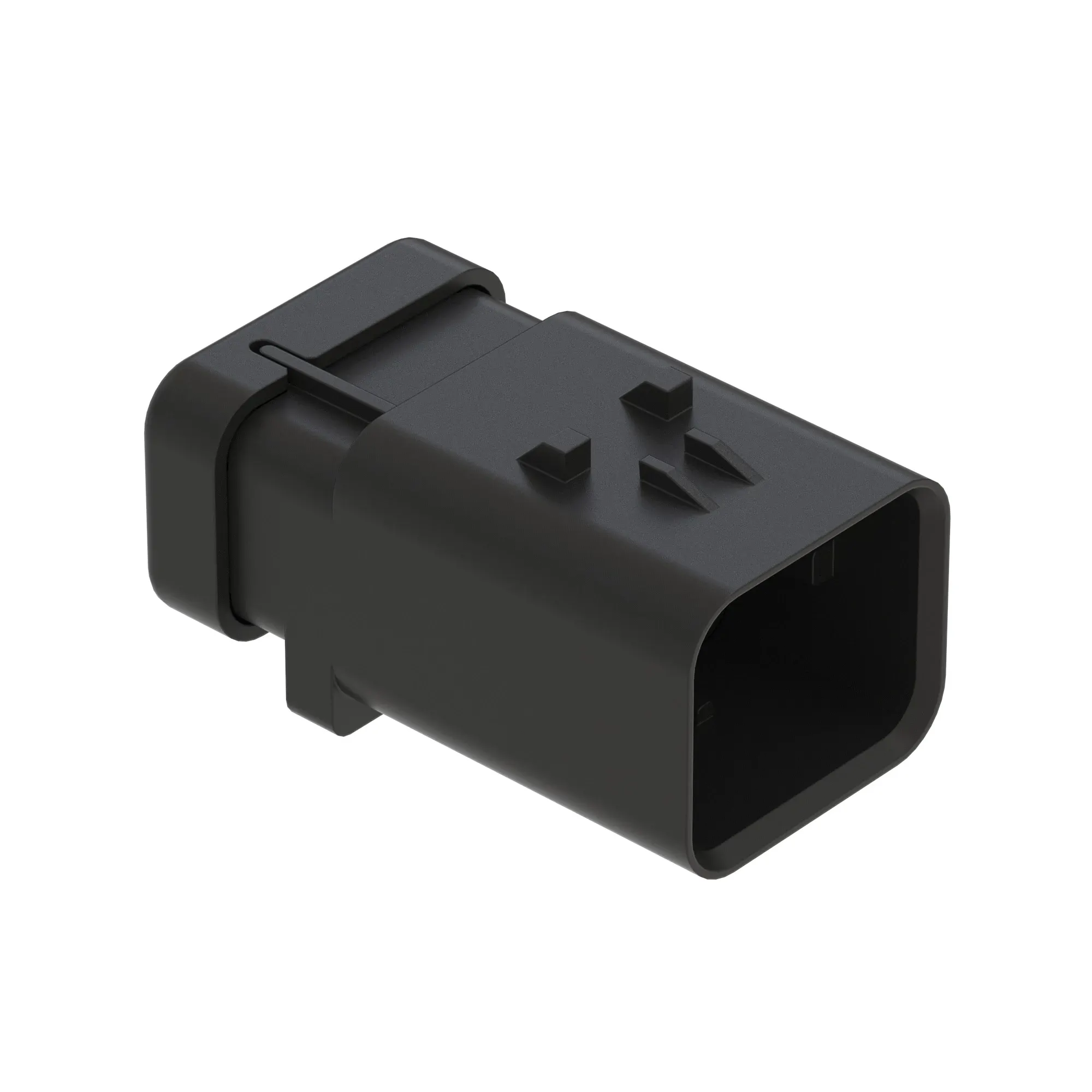 John Deere Yellow Electrical Connector Housing, Cavities 8 - 57M9762