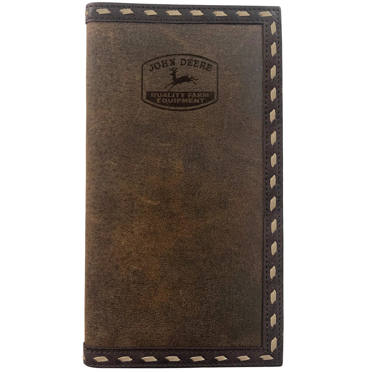 Leather Laced Checkbook