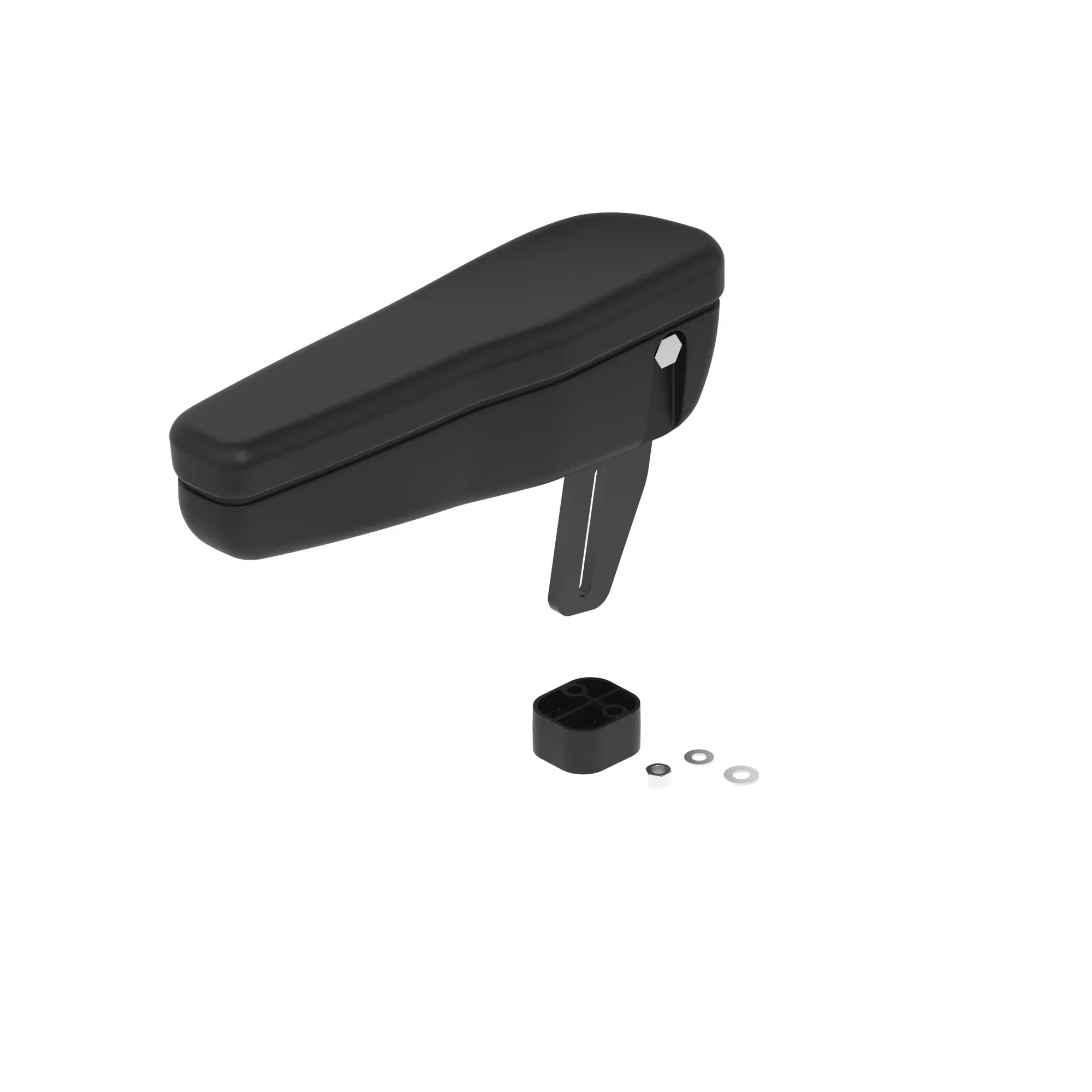 John Deere Right Side Brown Tie Up Armrest - AT209016