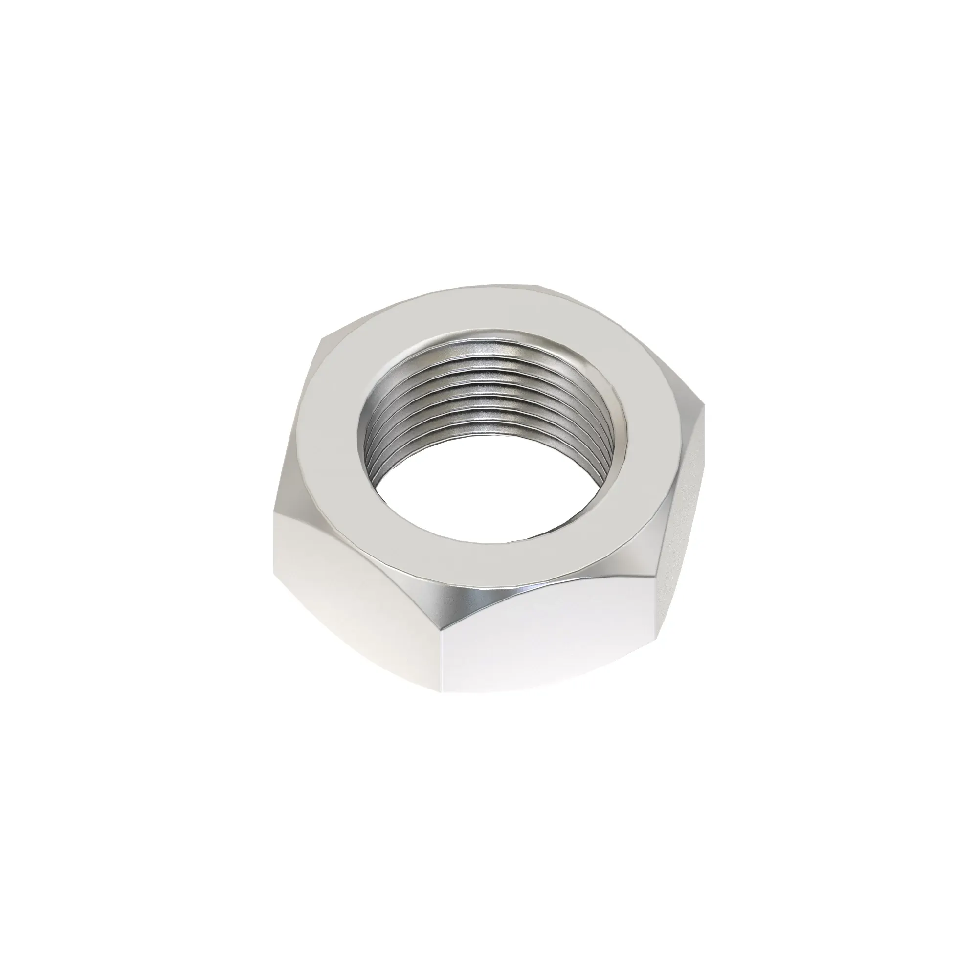 John Deere Hexagonal Lock Nut, 12.7 mm (1/2") - P42337