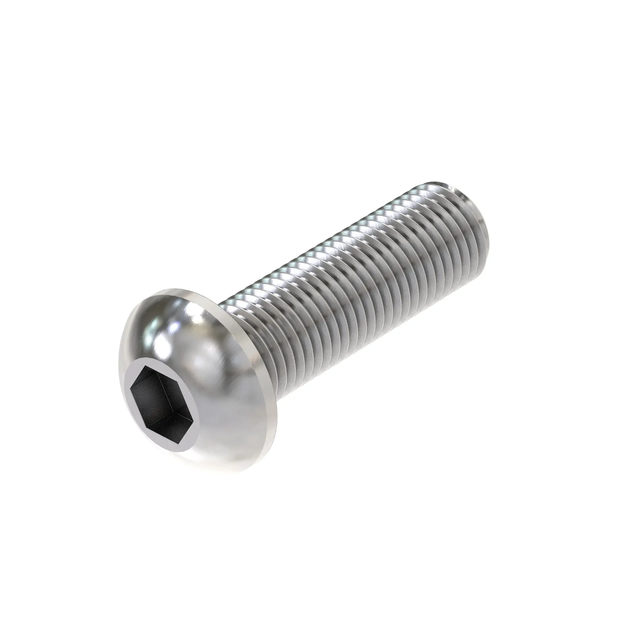 SCREW, HEX SKT BUTTON HD, METRIC