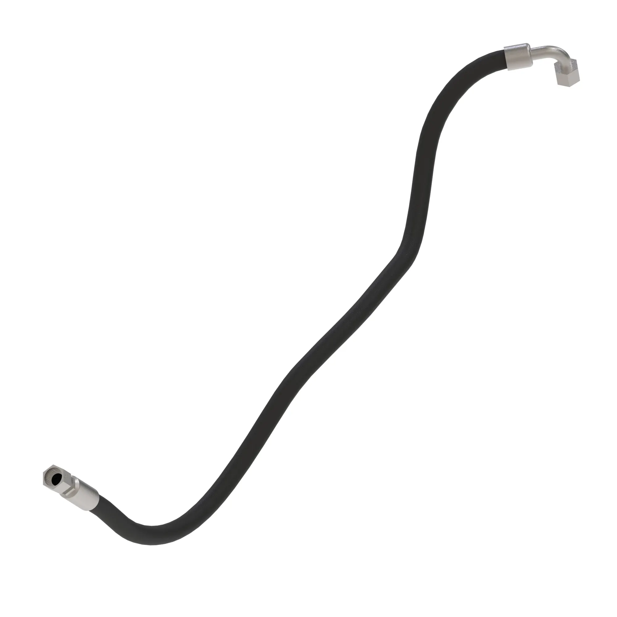 John Deere Winch Hoist Warning Hydraulic Hose - AT429351