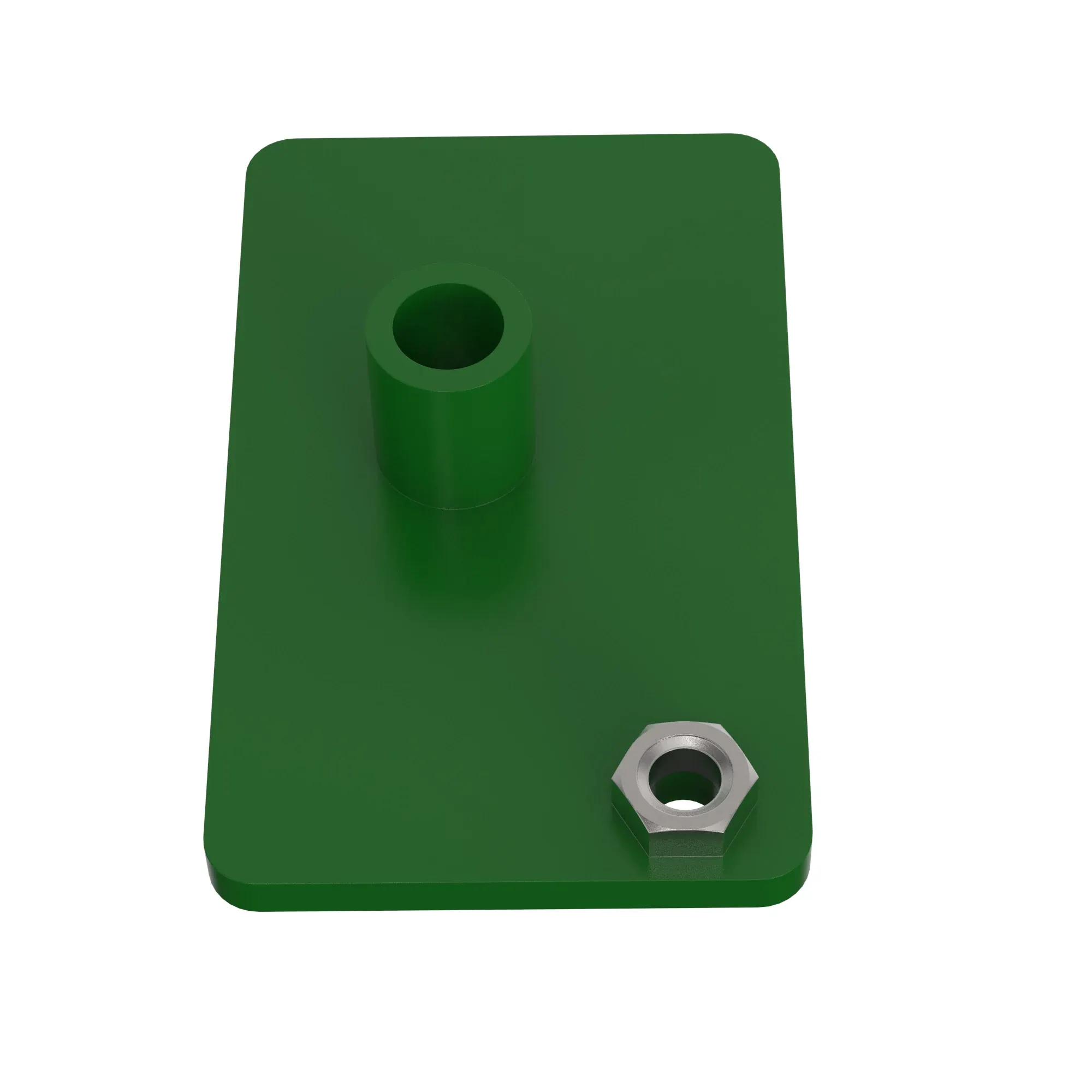 John Deere Clamp Mount Rear Line Bundle Plate - RE578465