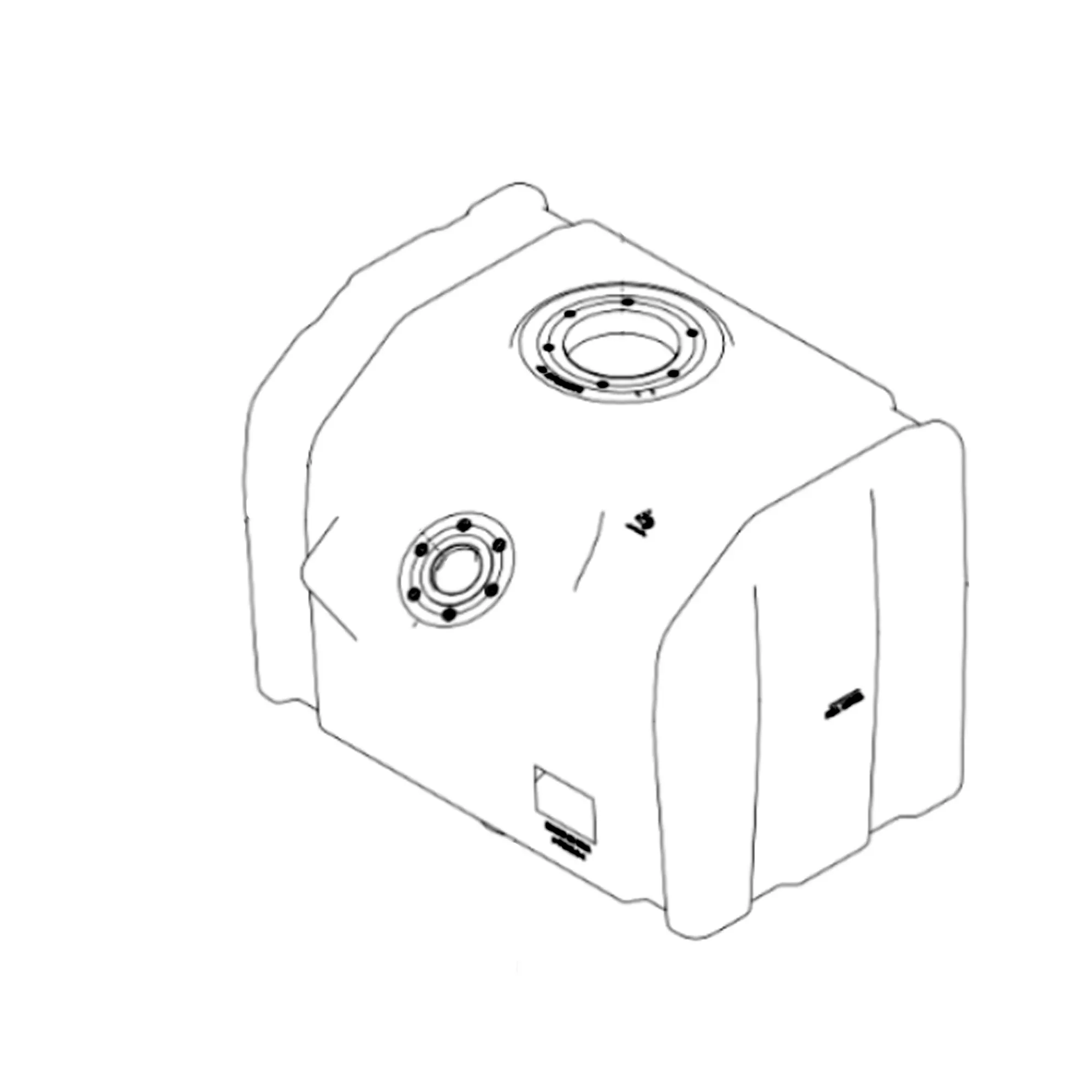 John Deere DEF Tank - AT496375