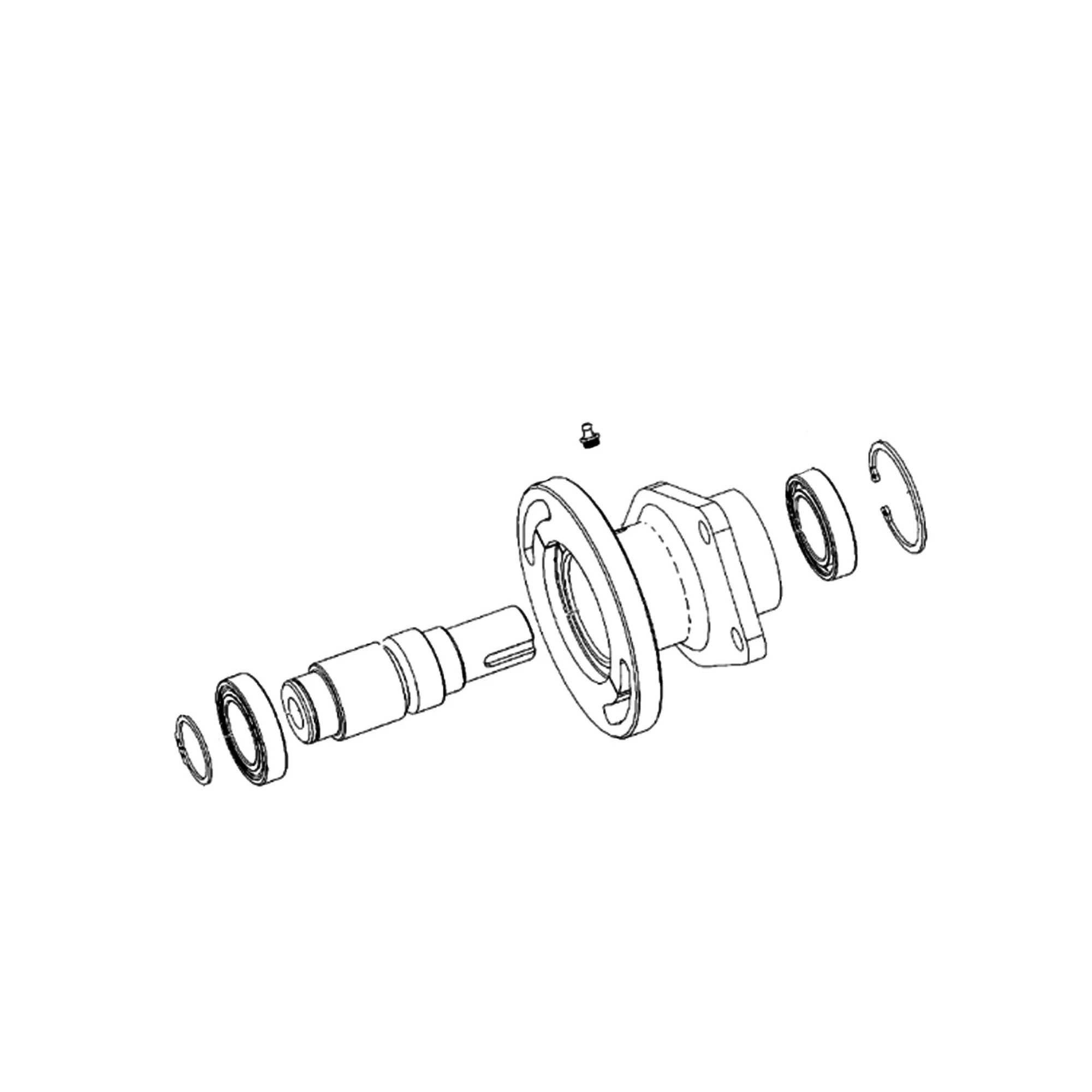 John Deere Bearing and Housing - AT521662