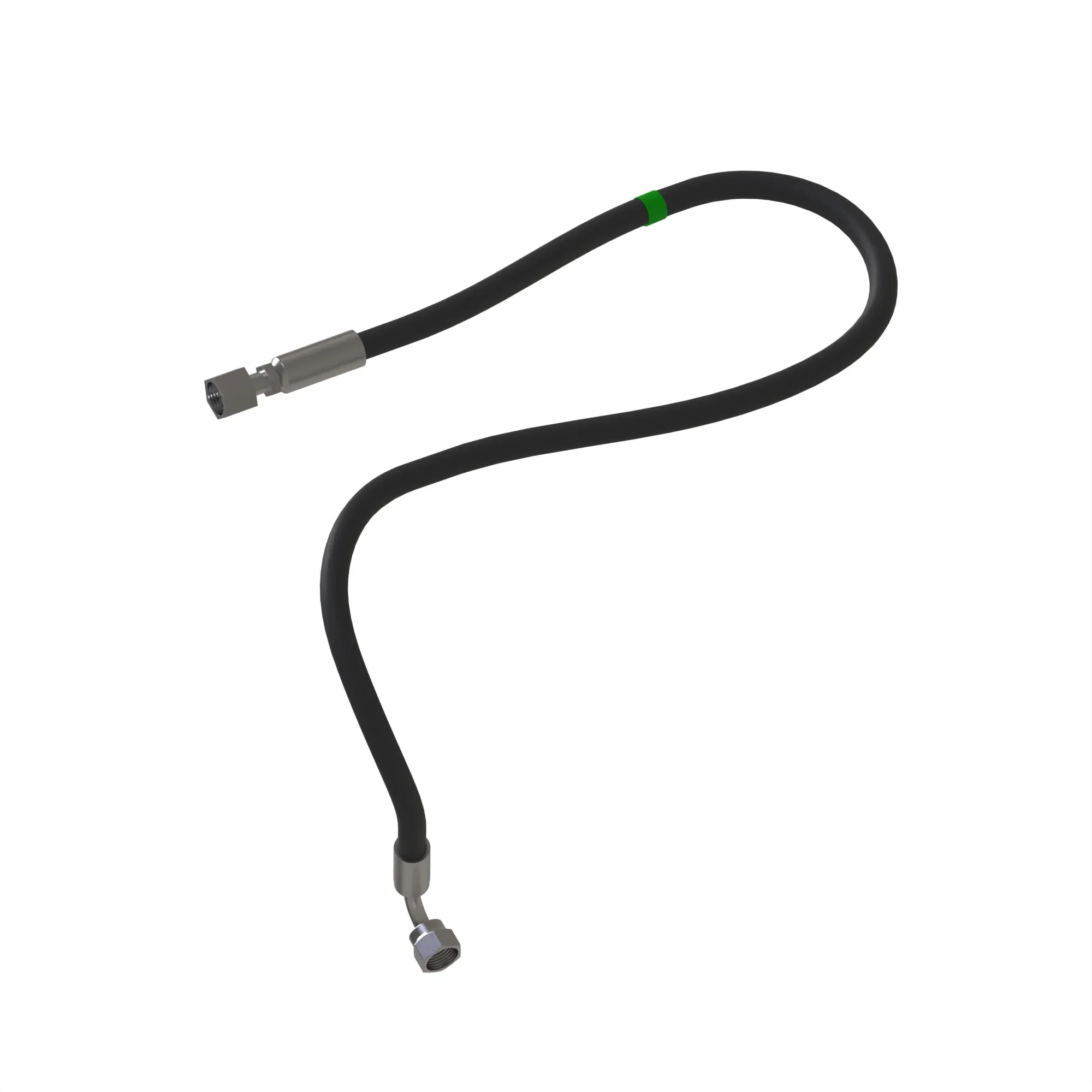 John Deere Front Feed Roller Motor Hose - AXT19168