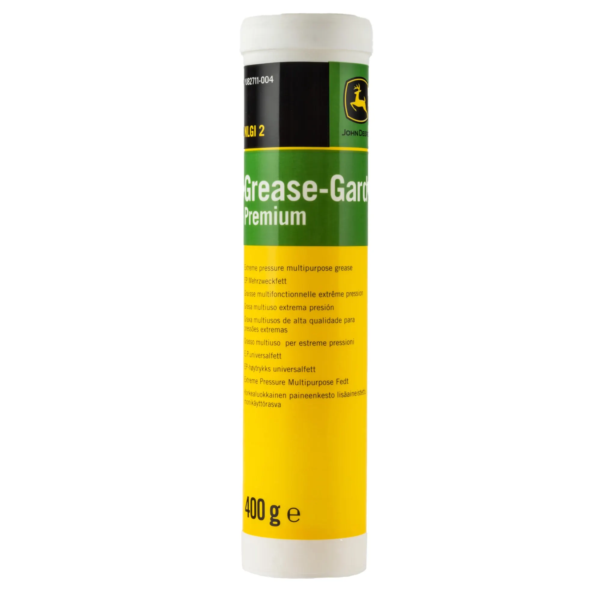 John Deere Premium Grease-Gard™, 400 gram (14.12 Oz) Cartridge - YU82711-004