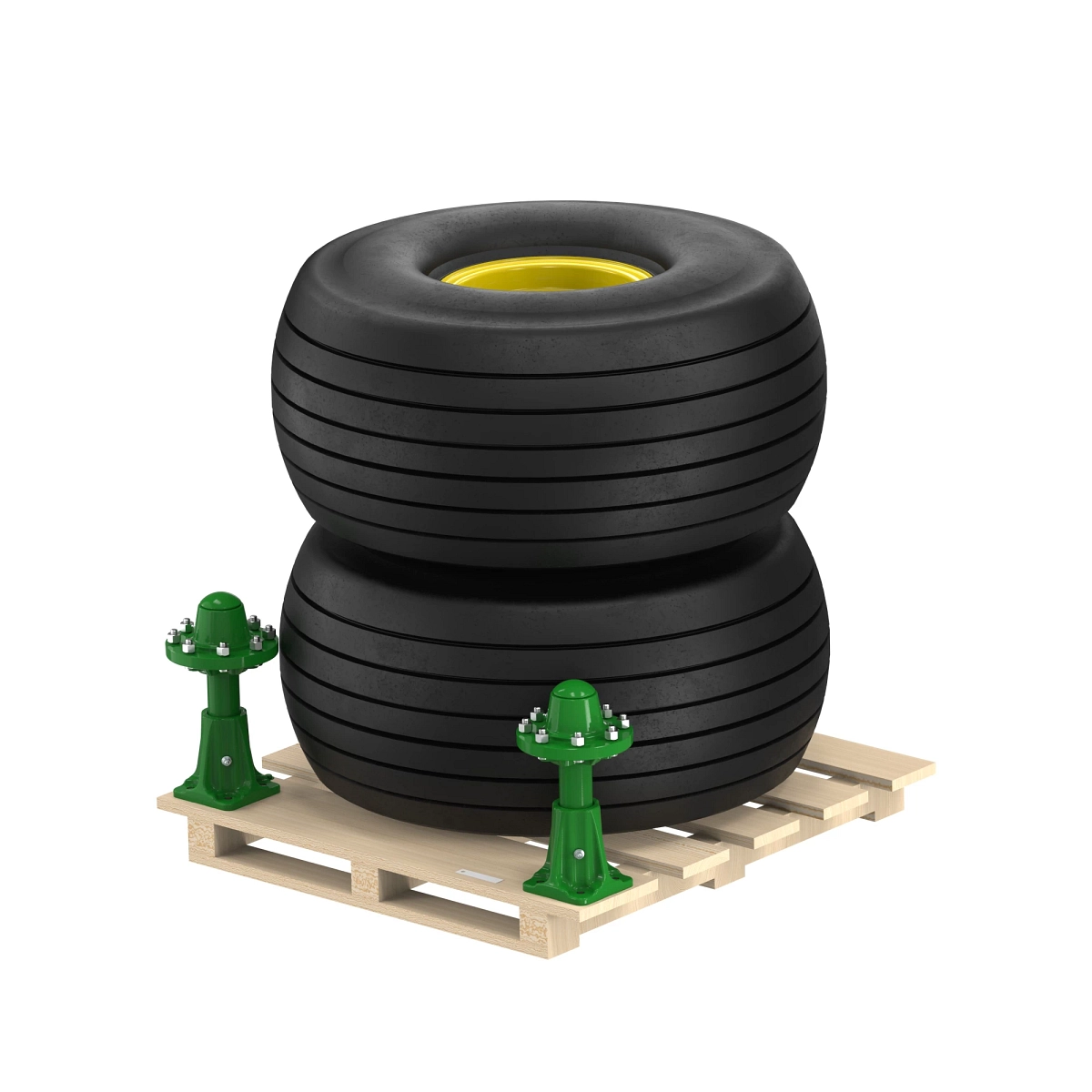Tire Kit, Spindle, Hub & Wheel