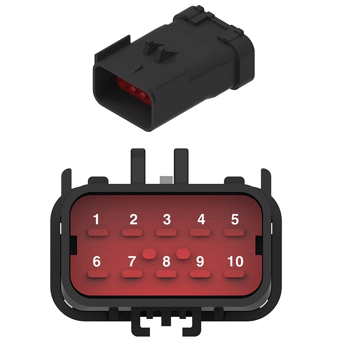 Fci Apex 2.8 10W Male Sld Blk Plstc