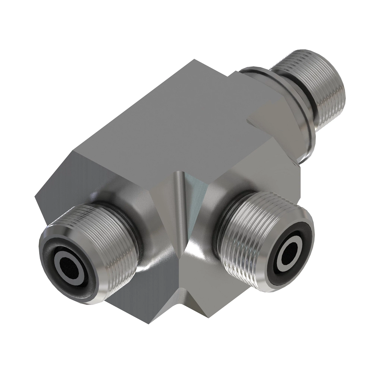 Tee Fitting, Adj Stud Run Tee