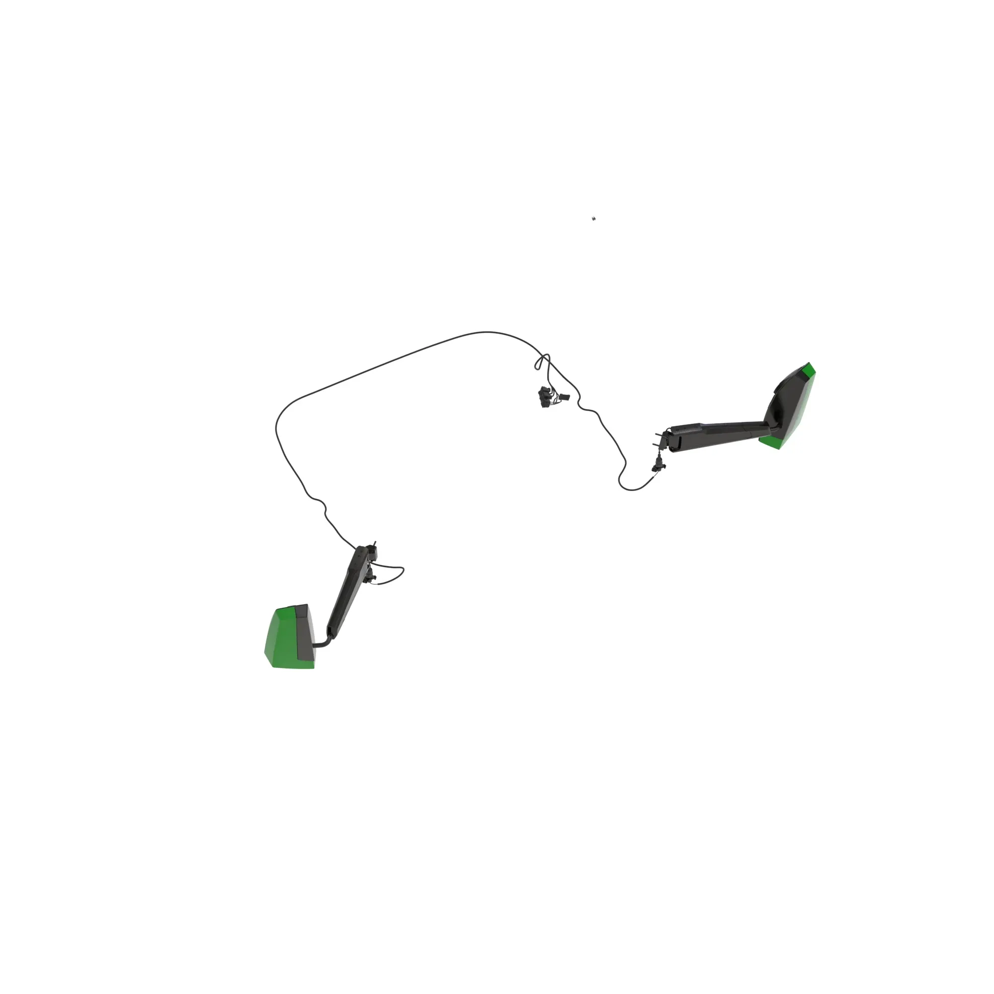 John Deere Electrical Telescopic Rear View Mirror - BL16843