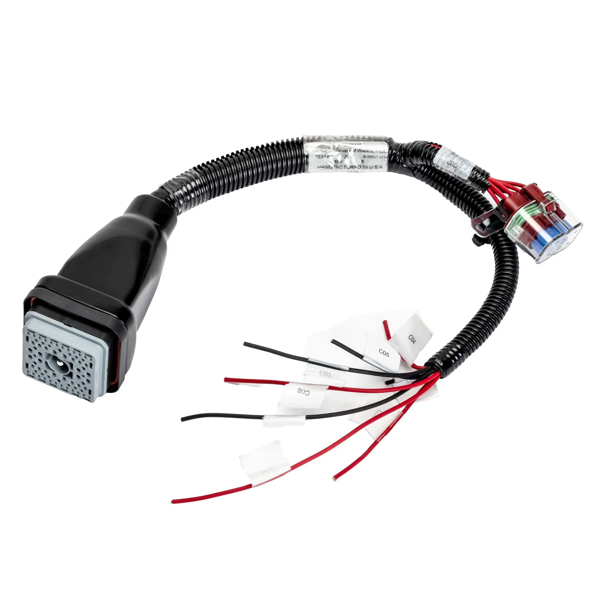 BPF12739: 48-Pin Implement Adapter Harness Kit for John Deere Rate ...