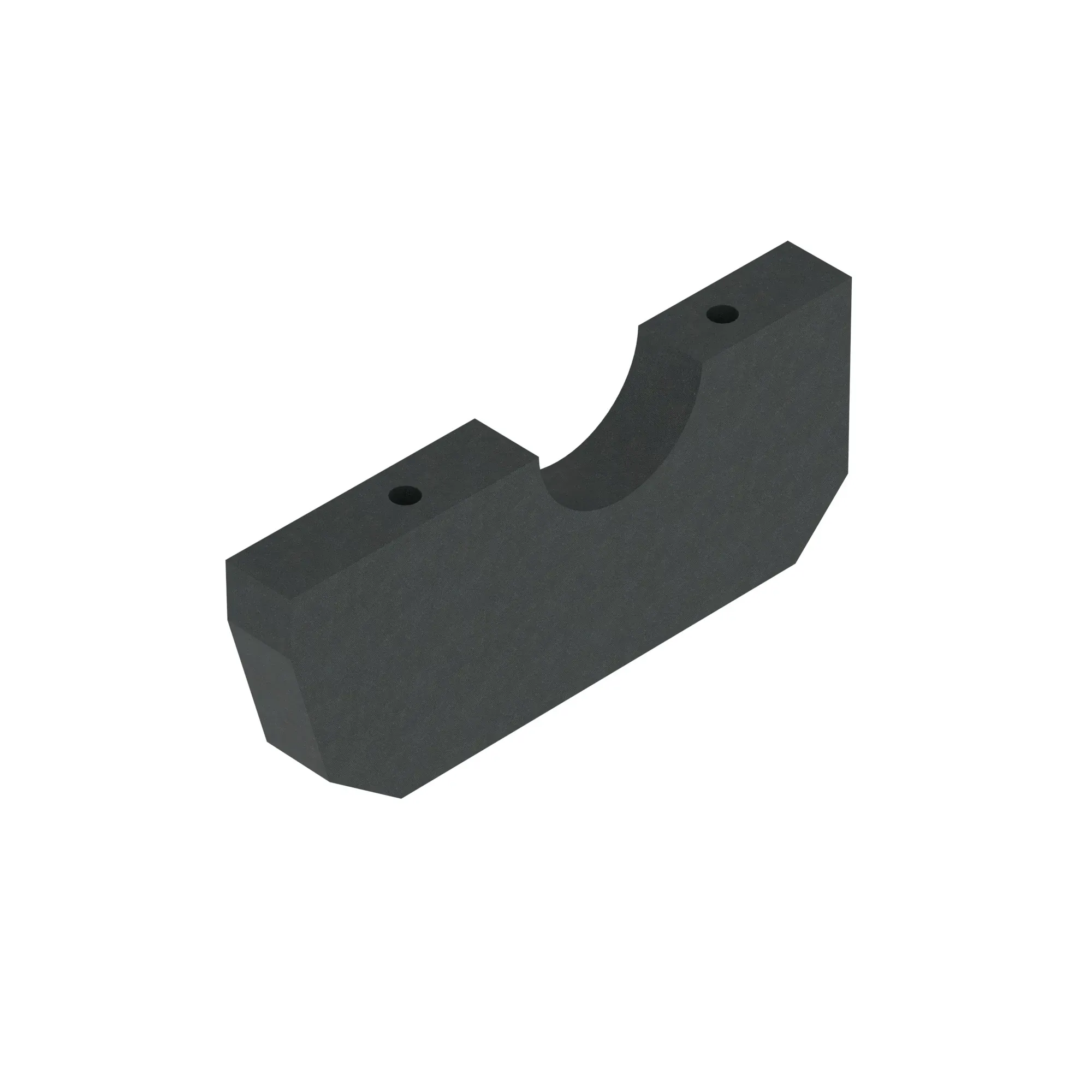 John Deere Extension Boom Oil Lines Mounting Plate - F657081