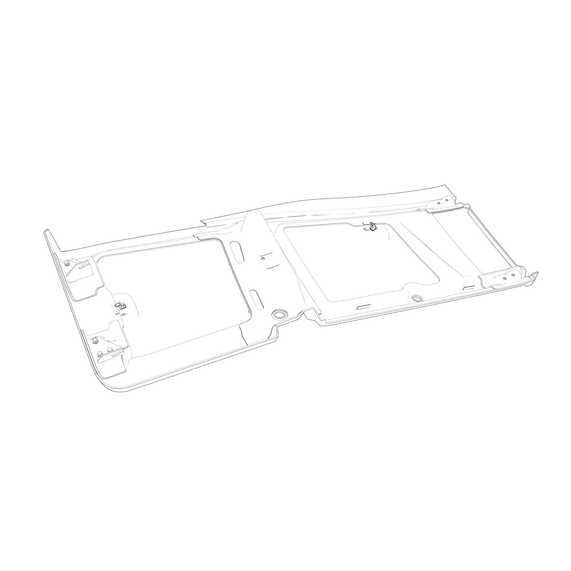 John Deere Front LH Panel - AXE90580