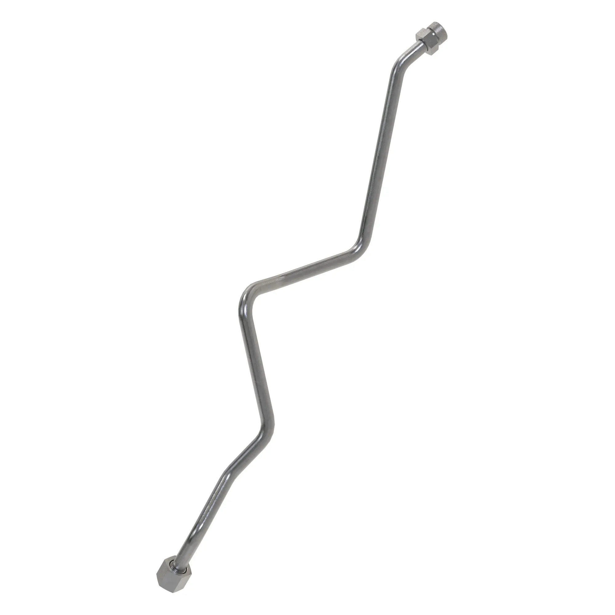 John Deere MFWD LH Steering Lower Oil Line - RE581059