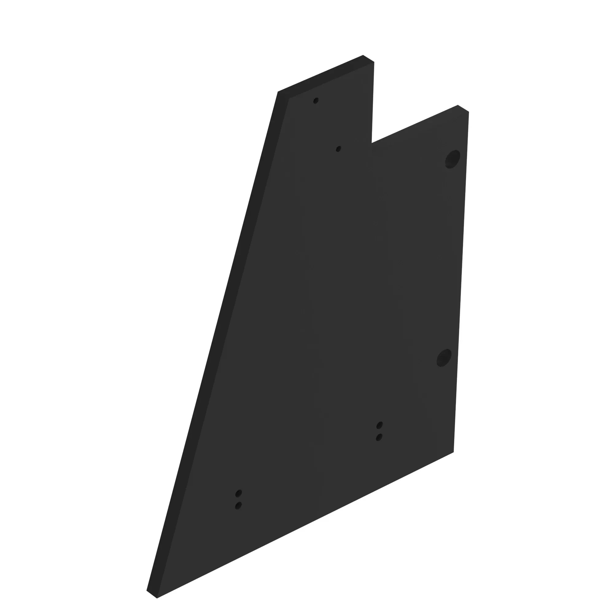 BARRIER, REAR WALL