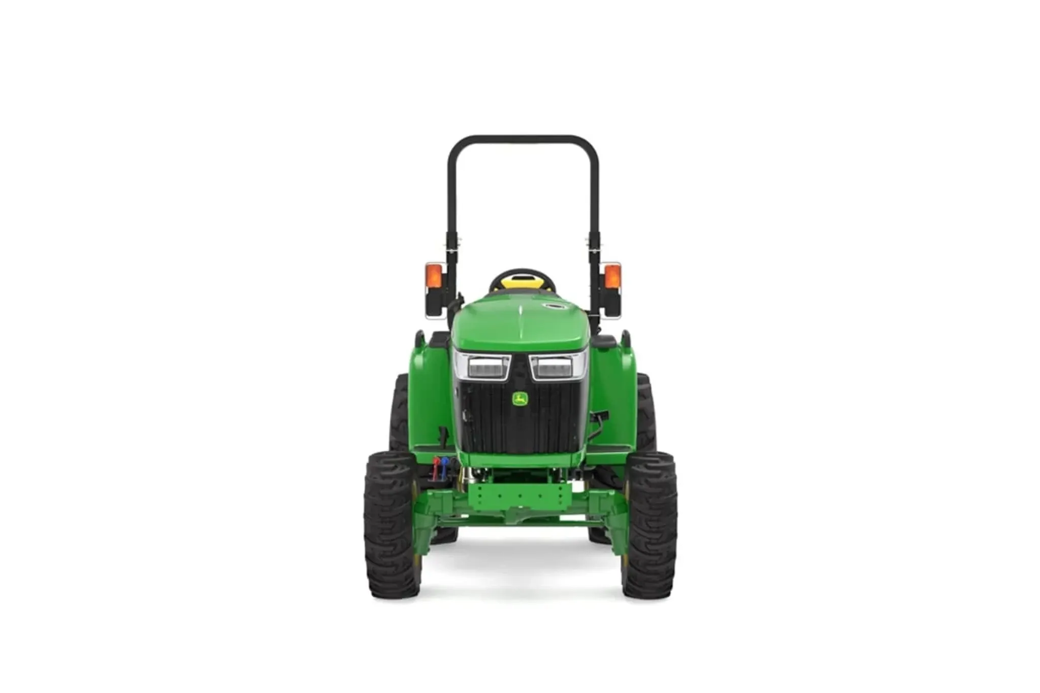 Studio image with a front view of 3039R Compact Tractor