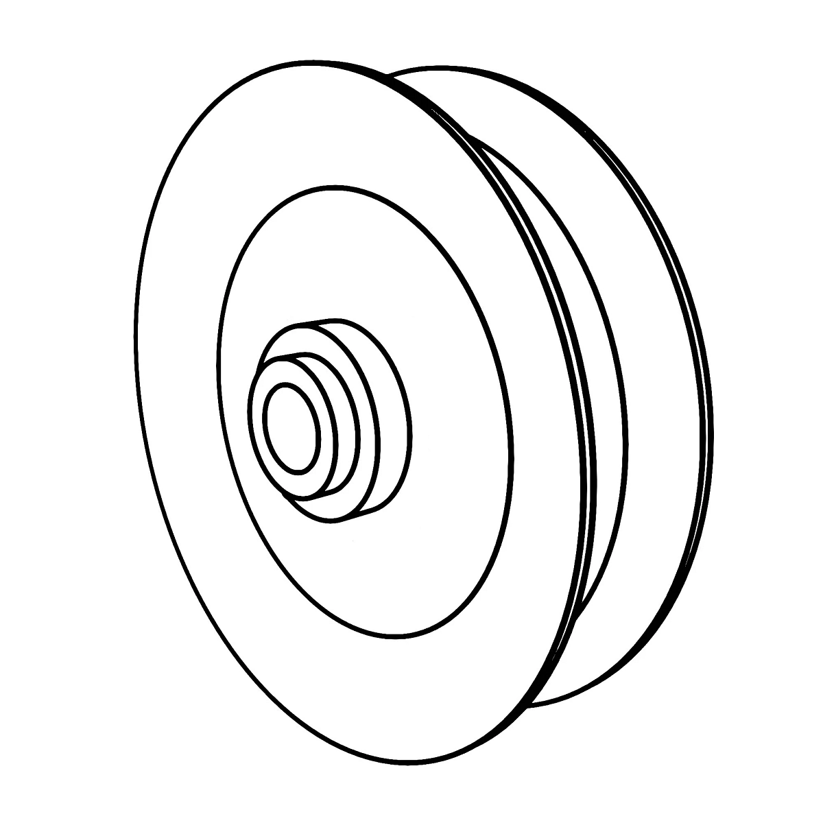 Sheave, Welded