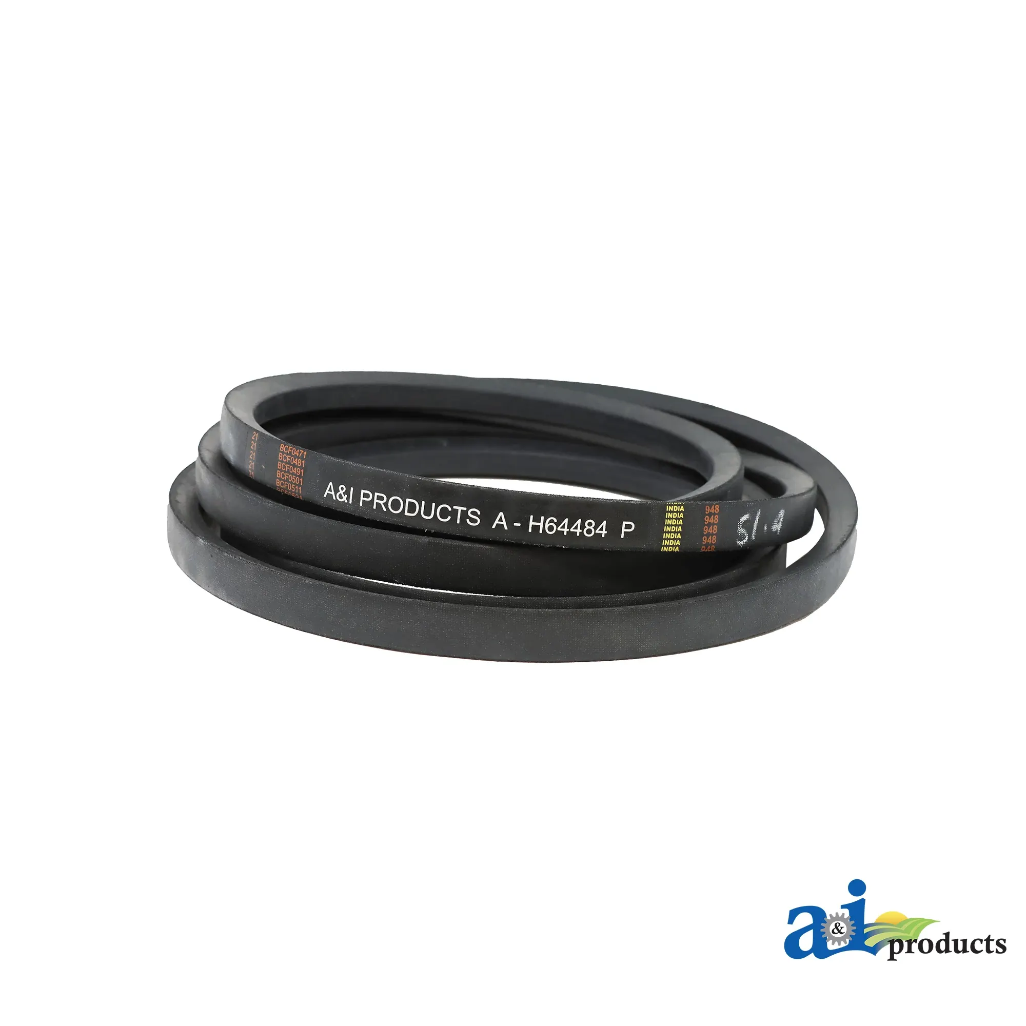 A&I Products HC Section Mower Drive V-Belt, Effective Length 4413.5 mm (173.8 inch) - A-H64484